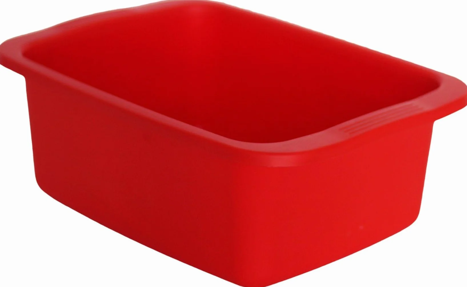 START Macchiavelli catino rettangolare rosso. Bacinella in plastica di capacità 10L. Vaschetta multiuso misure 42 x 31 x 15,5 cm