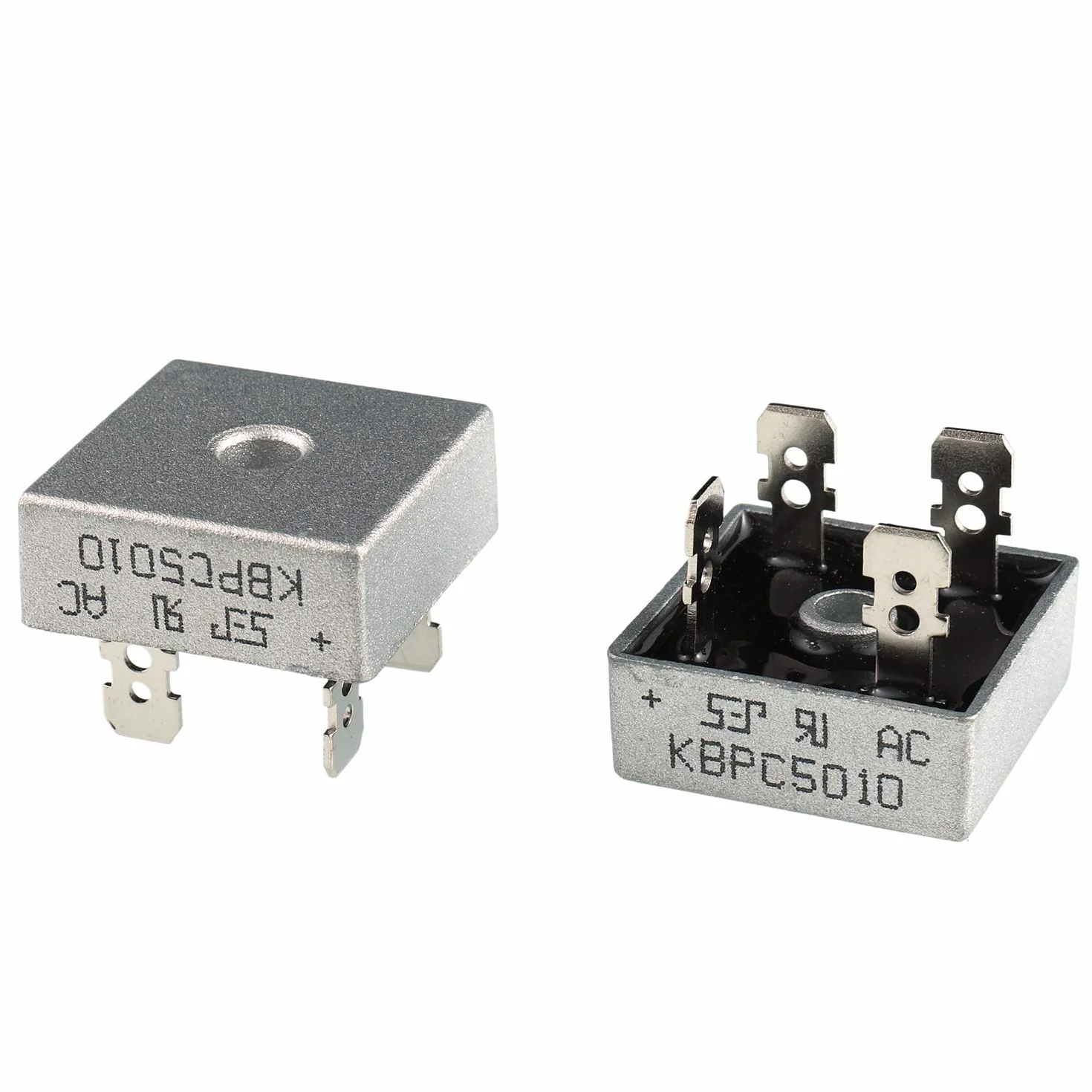 BOJACK KBPC5010 Diodo raddrizzatore 50 A 1000 V assiale 2 pezzi