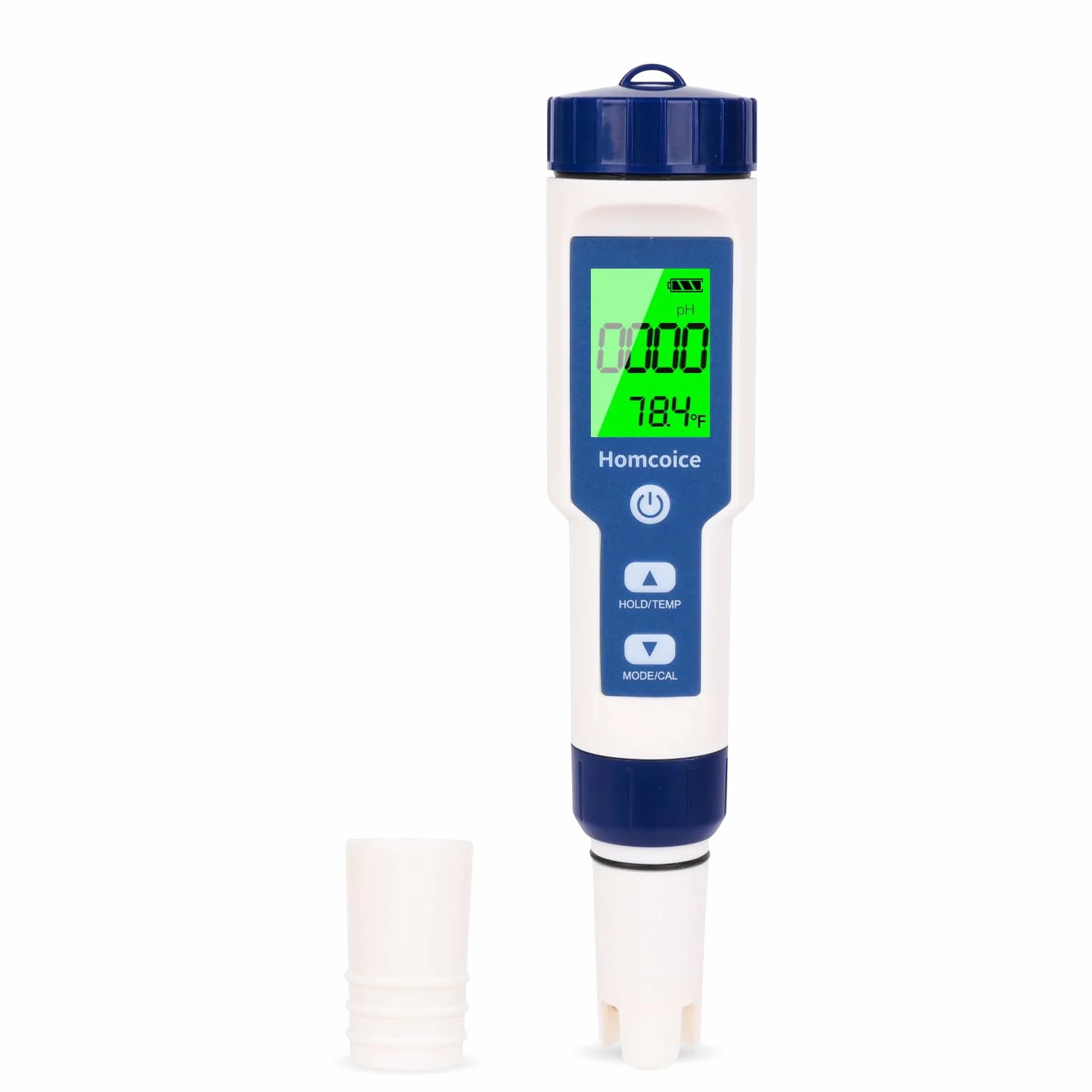 Misuratore pH Piscina 7 in 1 con TDS EC Salinità S.G ORP Temperatura, professionale Tester pH Acqua IP67 impermeabile, pH Meter digitale ad alta precisione 0,01 con funzione ATC