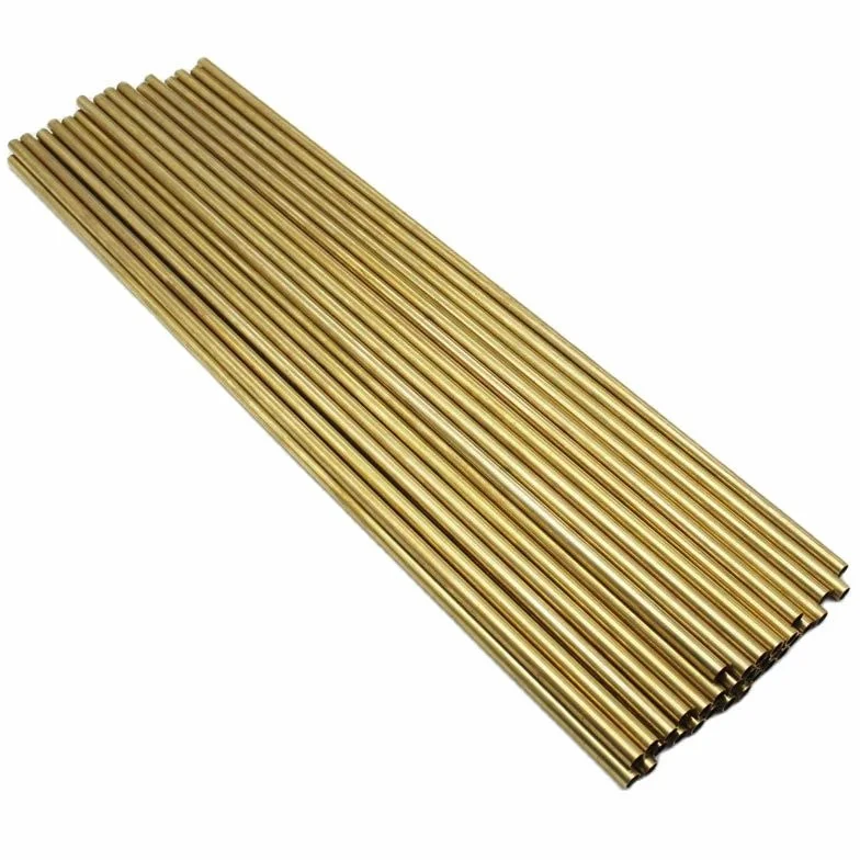 Tubi in Ottone Tondo Cavo Diametro da 0.8 mm a 11 mm 2x0.2x300mm 50pcs