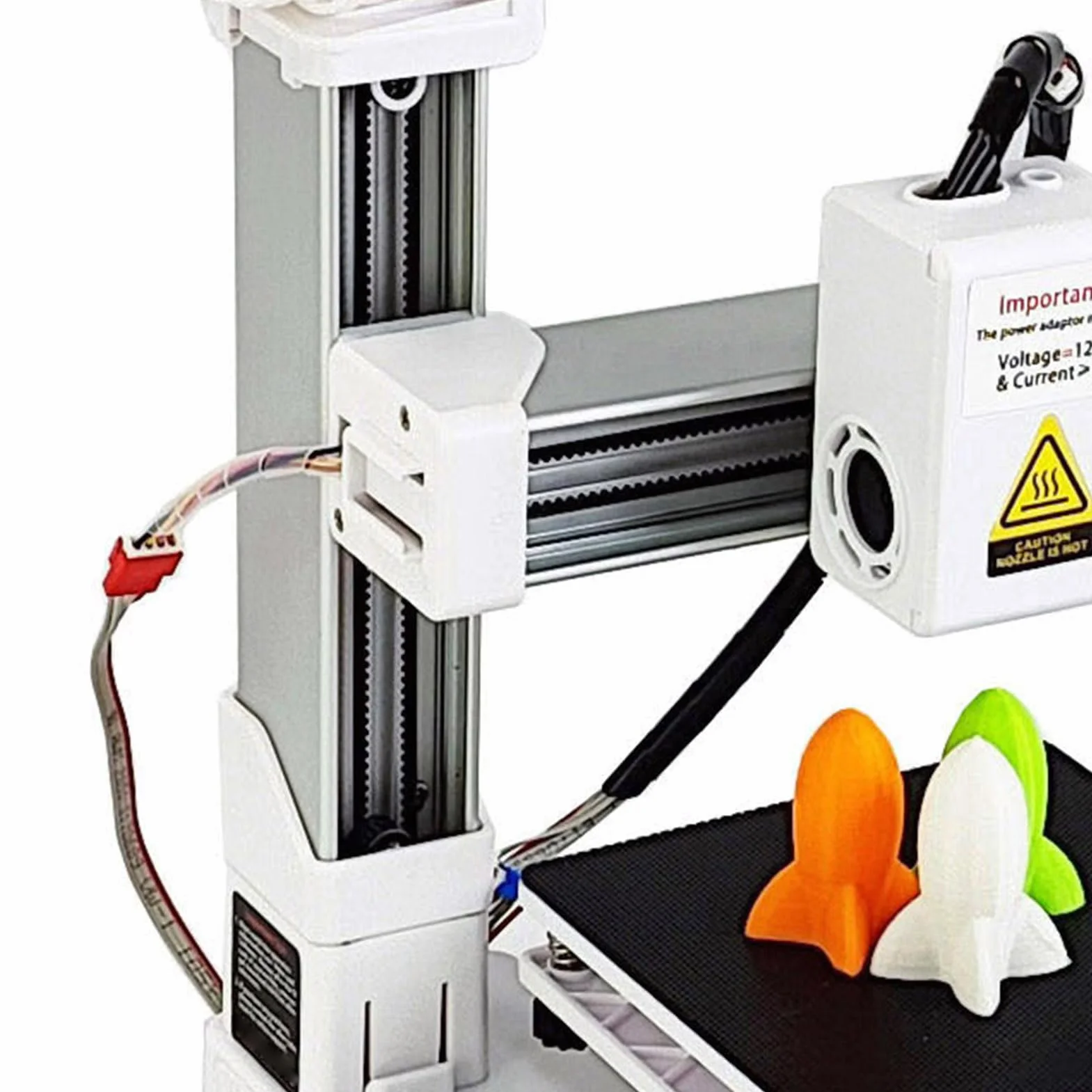 Stampante 3D ad Alta Precisione 10-40mm/s Mini Stampante 3D per Principianti e Fai da Te Supporta Filamento PLA TPU da 1,75 mm, Stampante 3D per Principianti con Dimensioni di Stampa