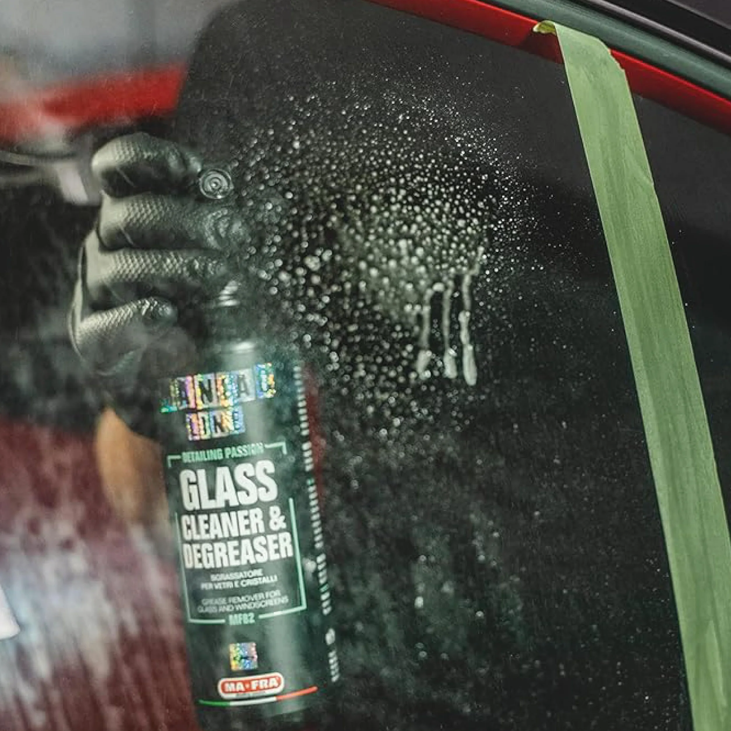 Maniac Car Detailing Line Glass Cleaner & Degreaser 1L