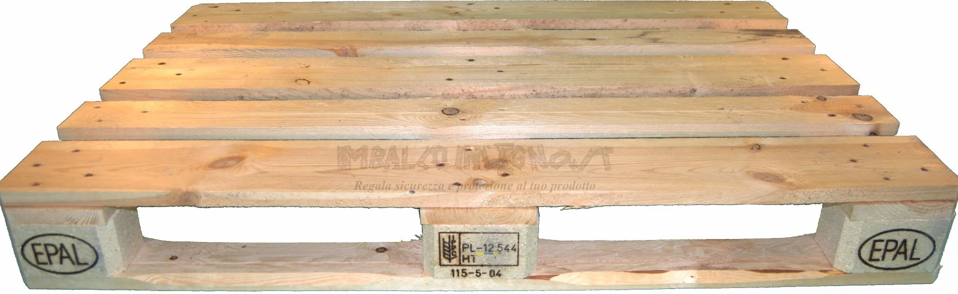 BANCALE IN LEGNO 120X80 CERTIFICATO EPAL