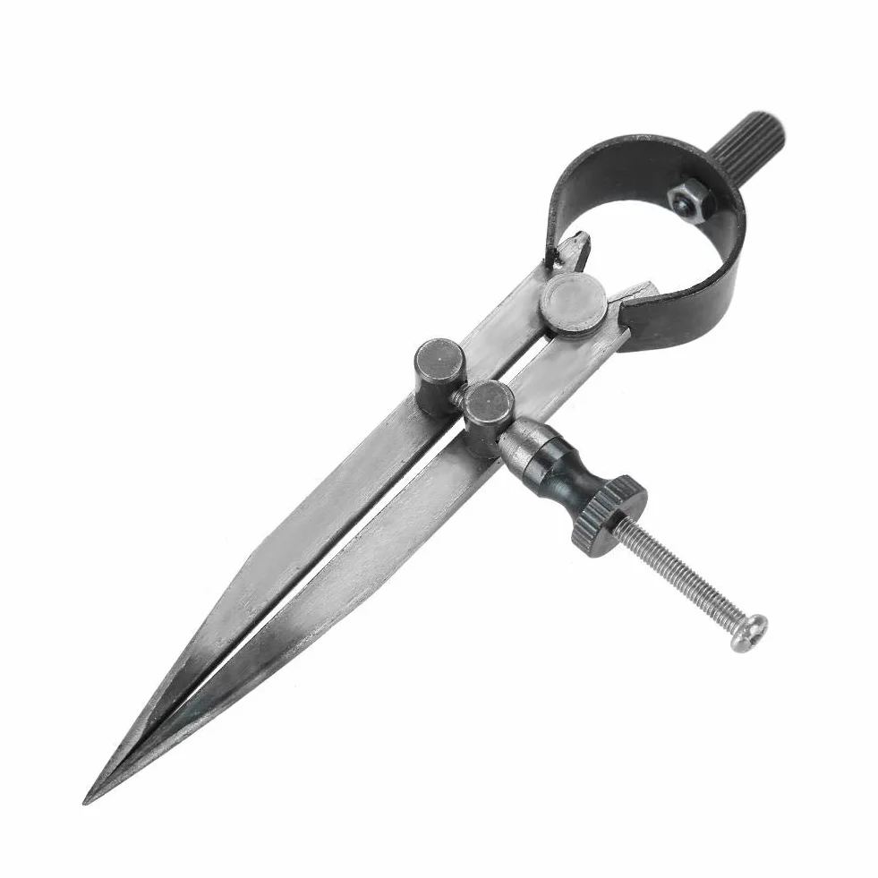 Divider Caliper Spring Caliper Flat Leg Precision Angle Measuring Tool regolabile