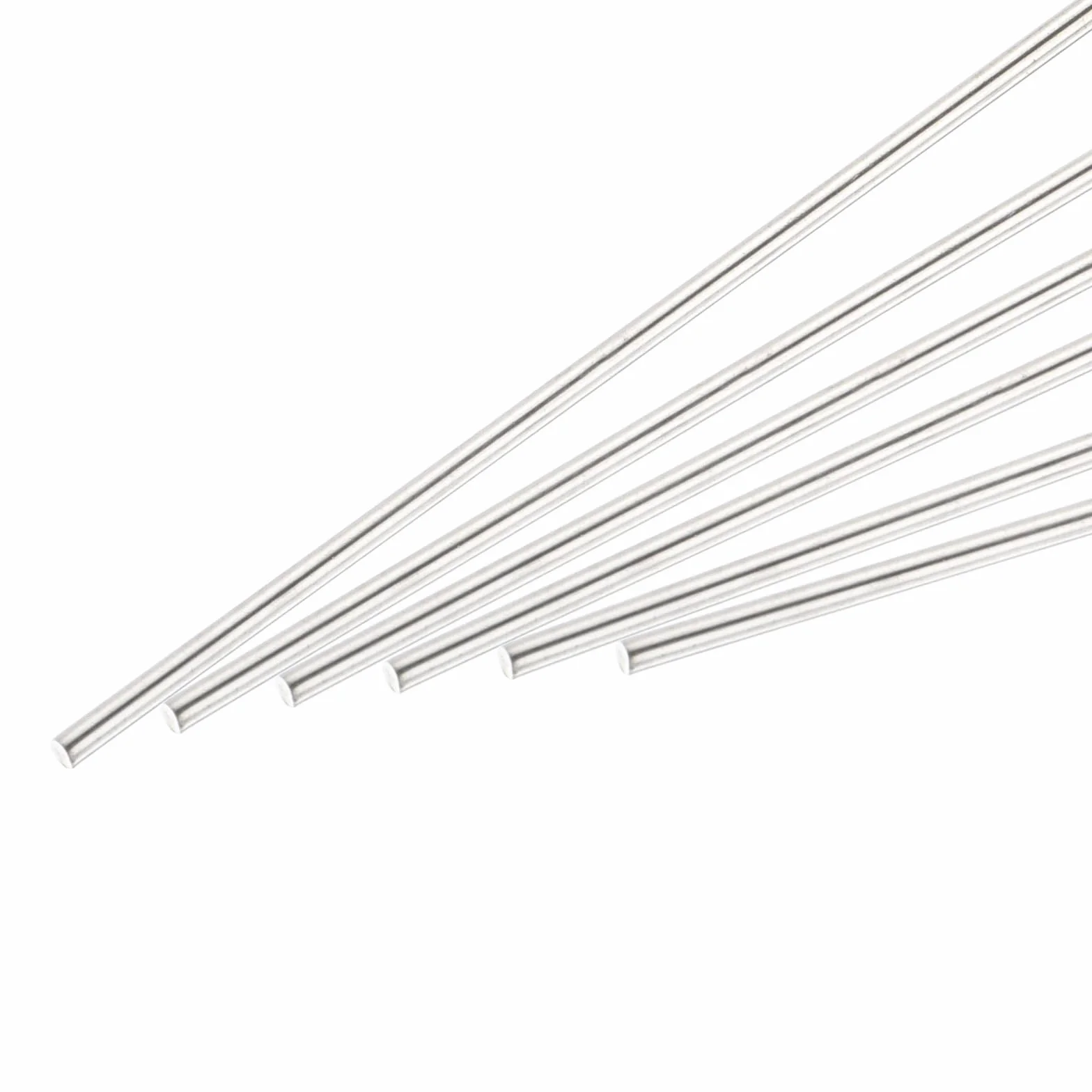 Asta Tonda Acciaio Inossidabile 304 2,5mm x 100mm 6pz per Modellismo