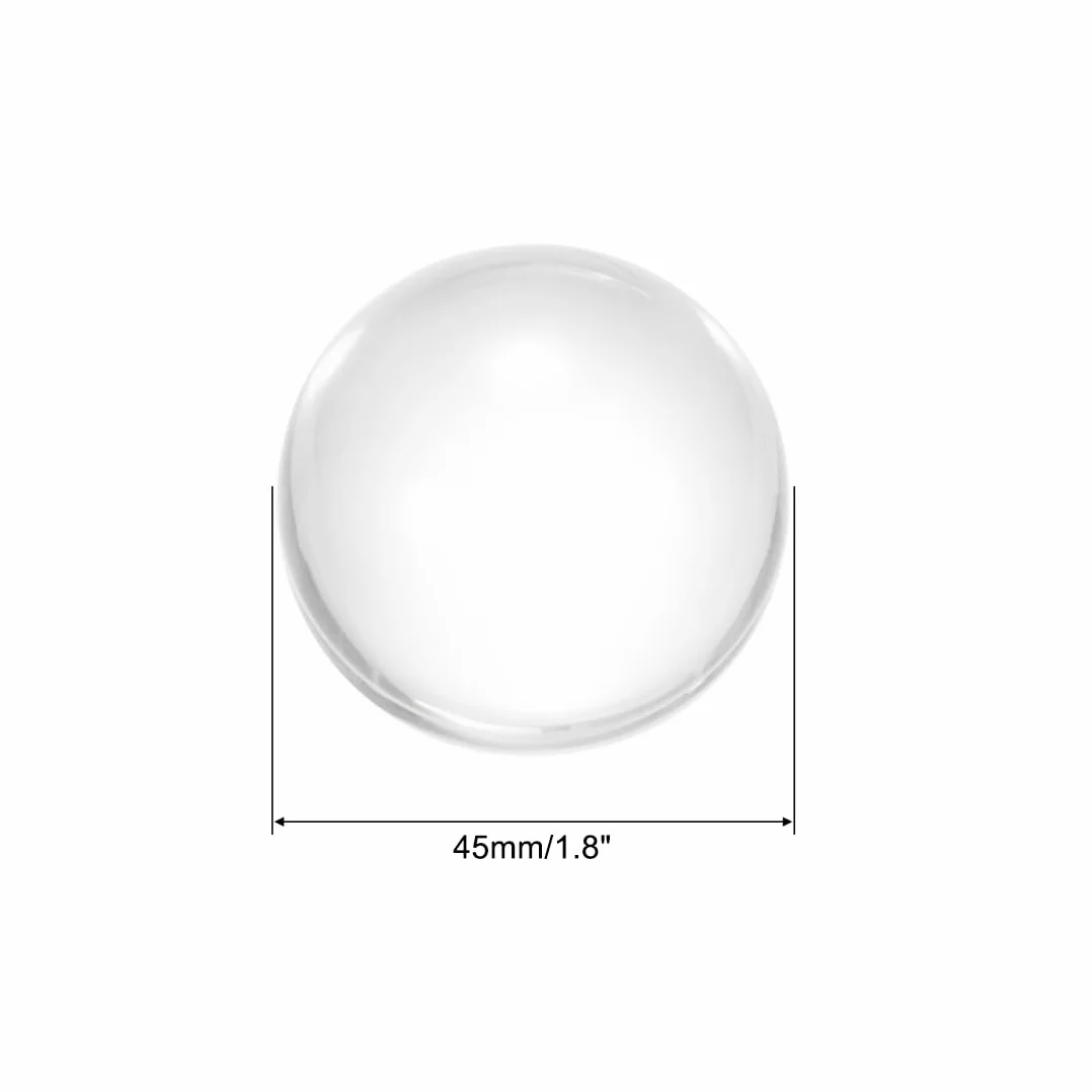QUARKZMAN Sfera Acrilica Trasparente Per Giocoleria 45mm