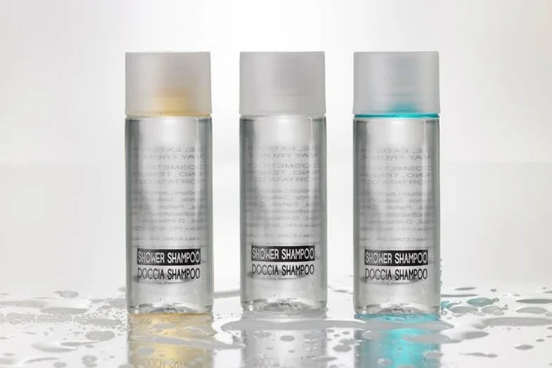 Bagnodoccia Shampoo 30 ml 100 pz Linea Cortesia hotel Tulip Trasparente kit viaggio B&B