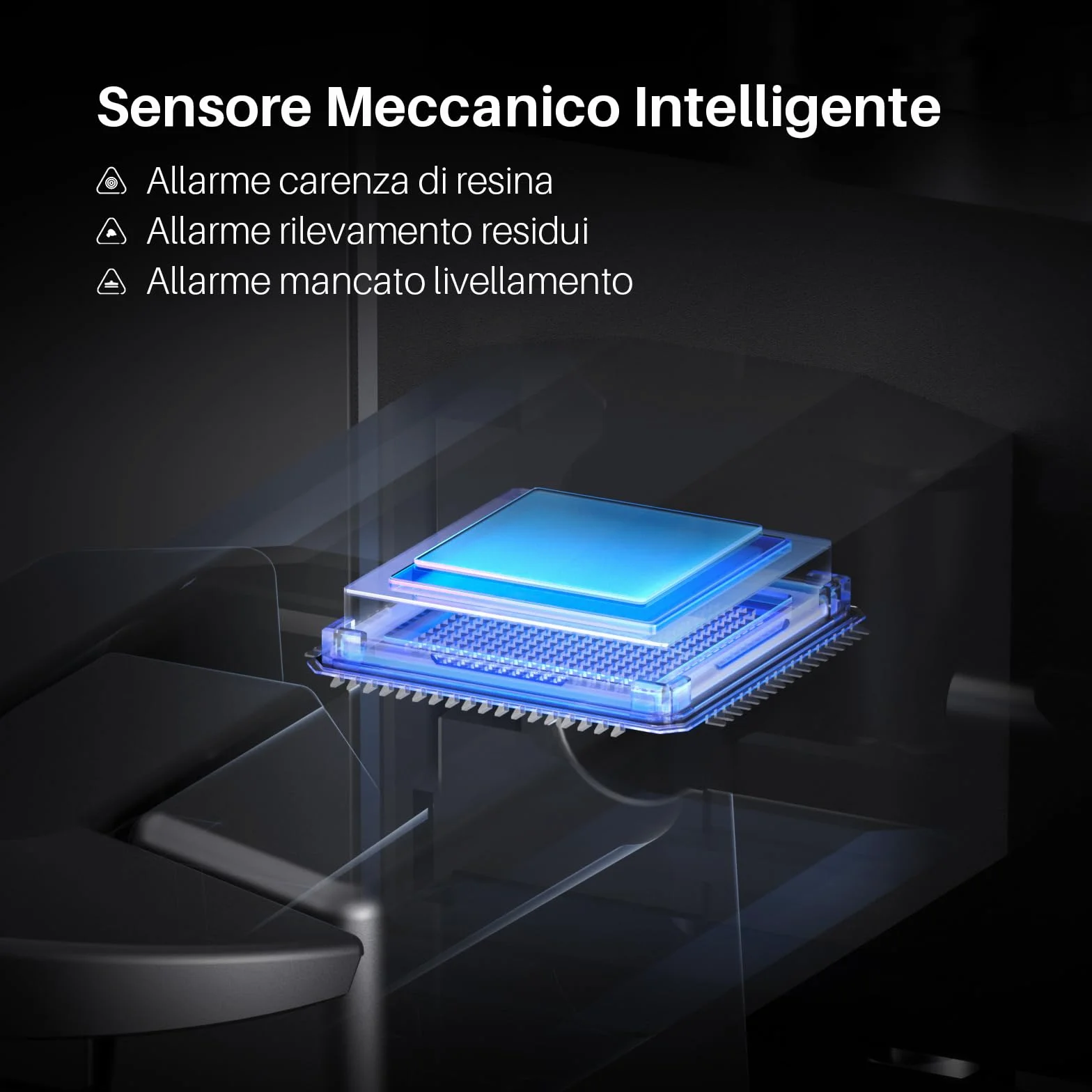 ELEGOO Mars 5 Ultra 9K Stampante 3D Resina,150 mm/h di Stampa ad Alta Velocità, Livellamento Automatico e Rilevamento Intelligenti, Trasferimento WiFi, 153,36 x 77,76 x 165 mm³