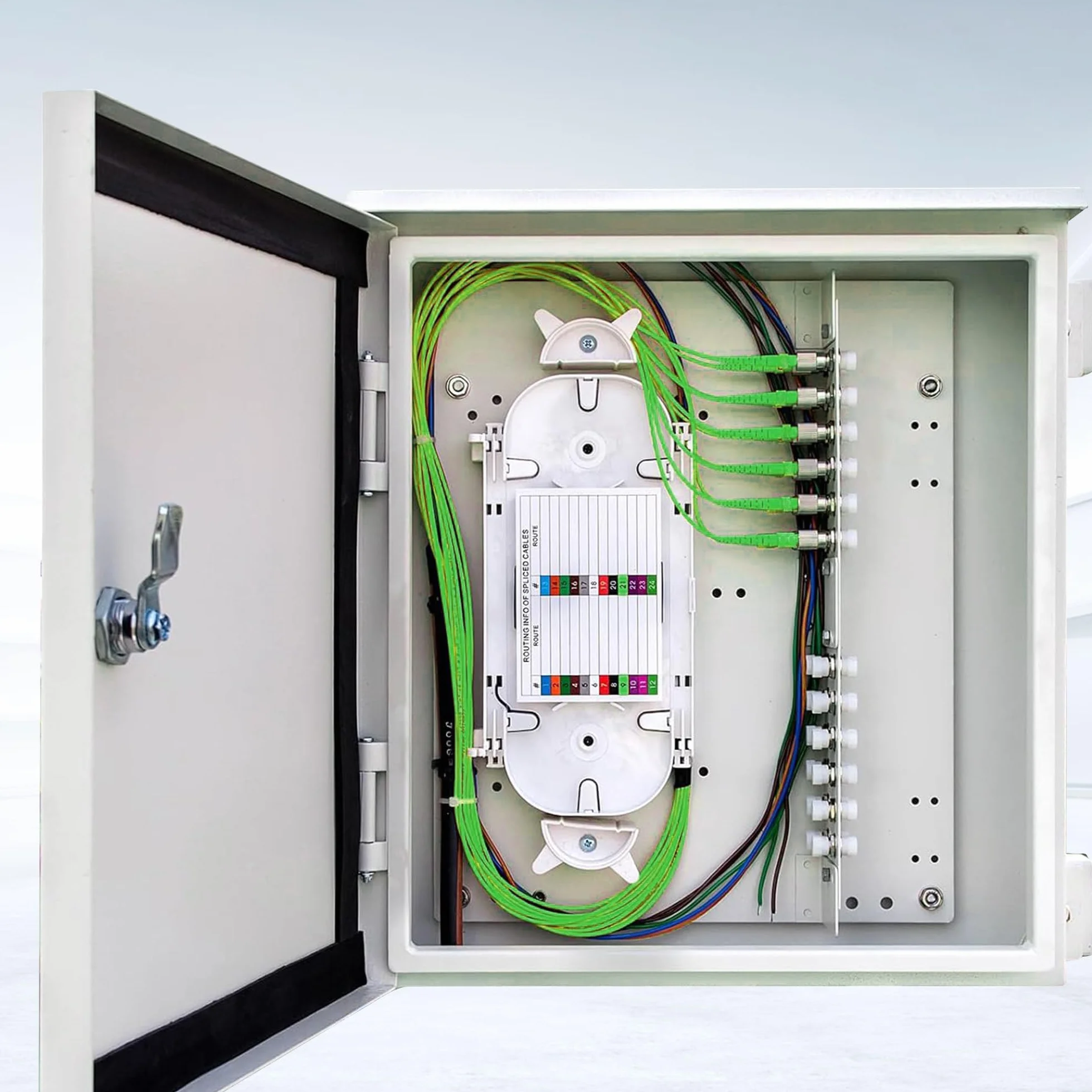 XMSJSIY Adattatore LC a FC in fibra ottica FC/UPC da uomo a LC/APC Femminile Simplix Hybrid Convertitore adattatore ottico per rete Internet, 2 pezzi