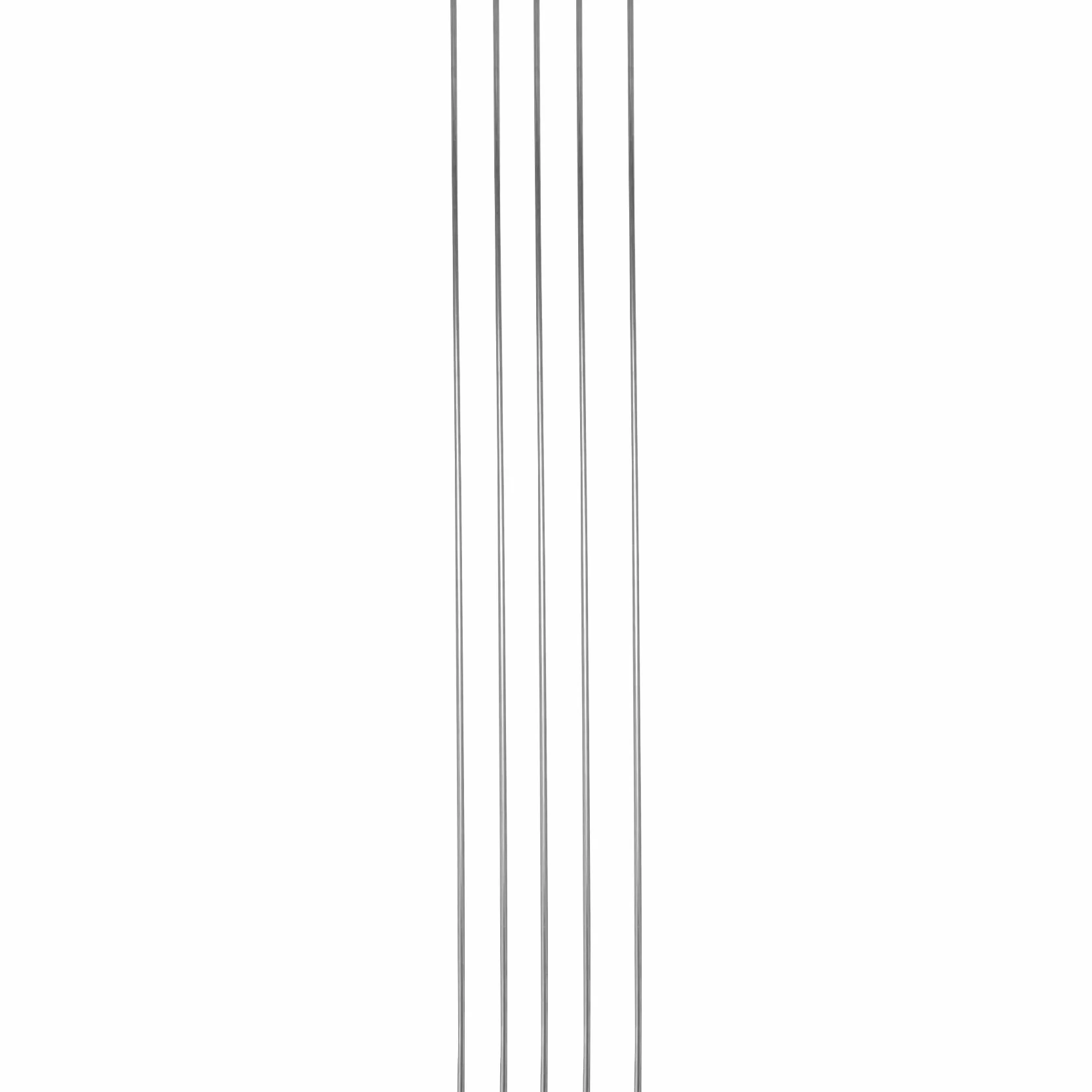 5 pezzi Diy Rc modello in acciaio inox circolare asta rotonda 500 mm x 3 mm