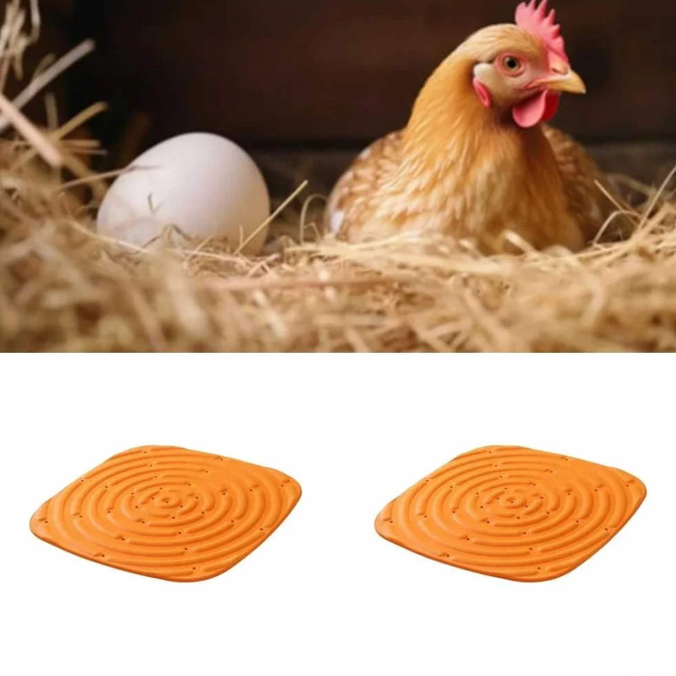 Tappetino nidificazione pollo lavabile 30x30 cm 6 pezzi