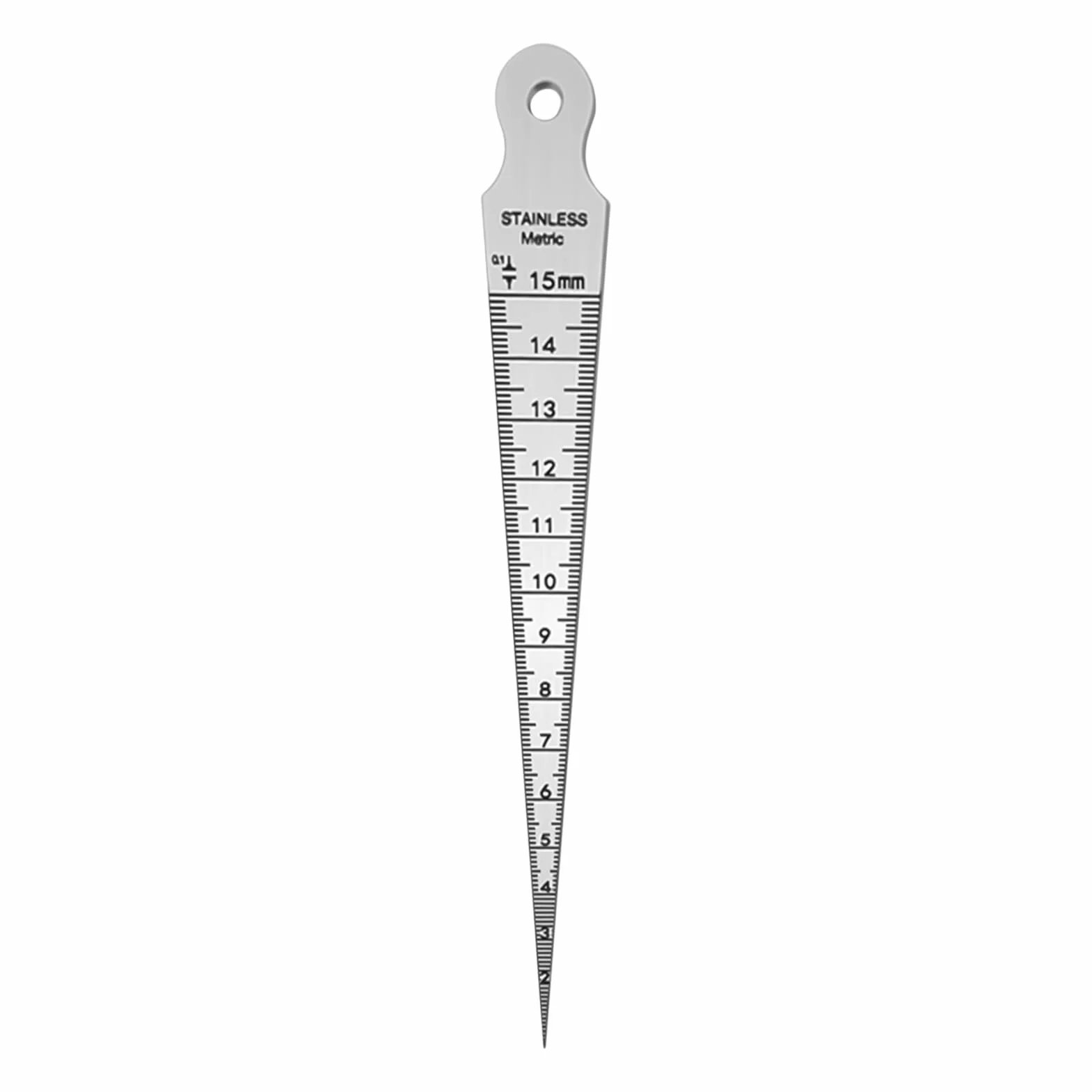 Calibro per fori in acciaio inossidabile con scale, set di misura precisione
