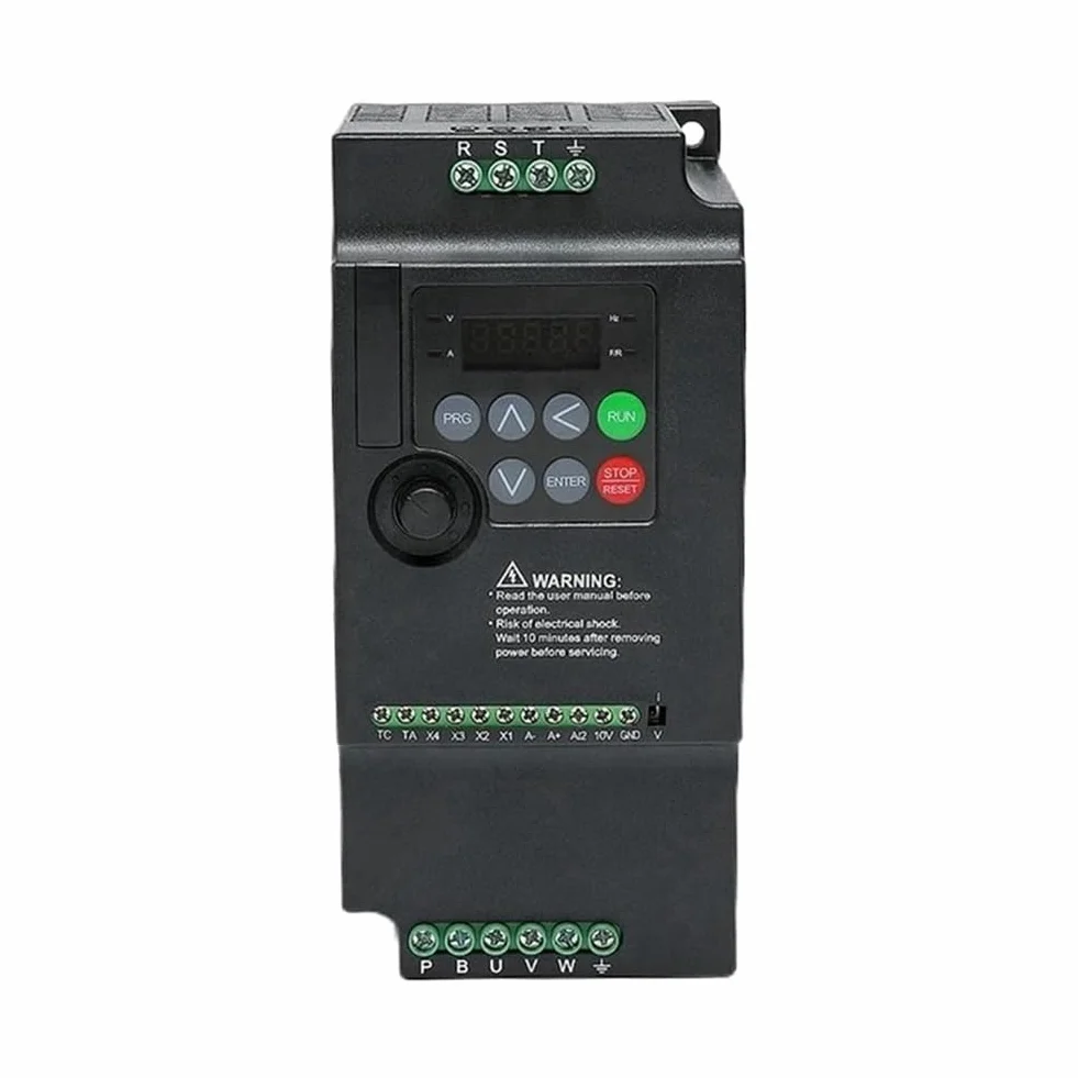Invertitore di frequenza da 220 V a 380 V VFD ingresso monofase uscita trifase inverter 5,5 KW controllo motore
