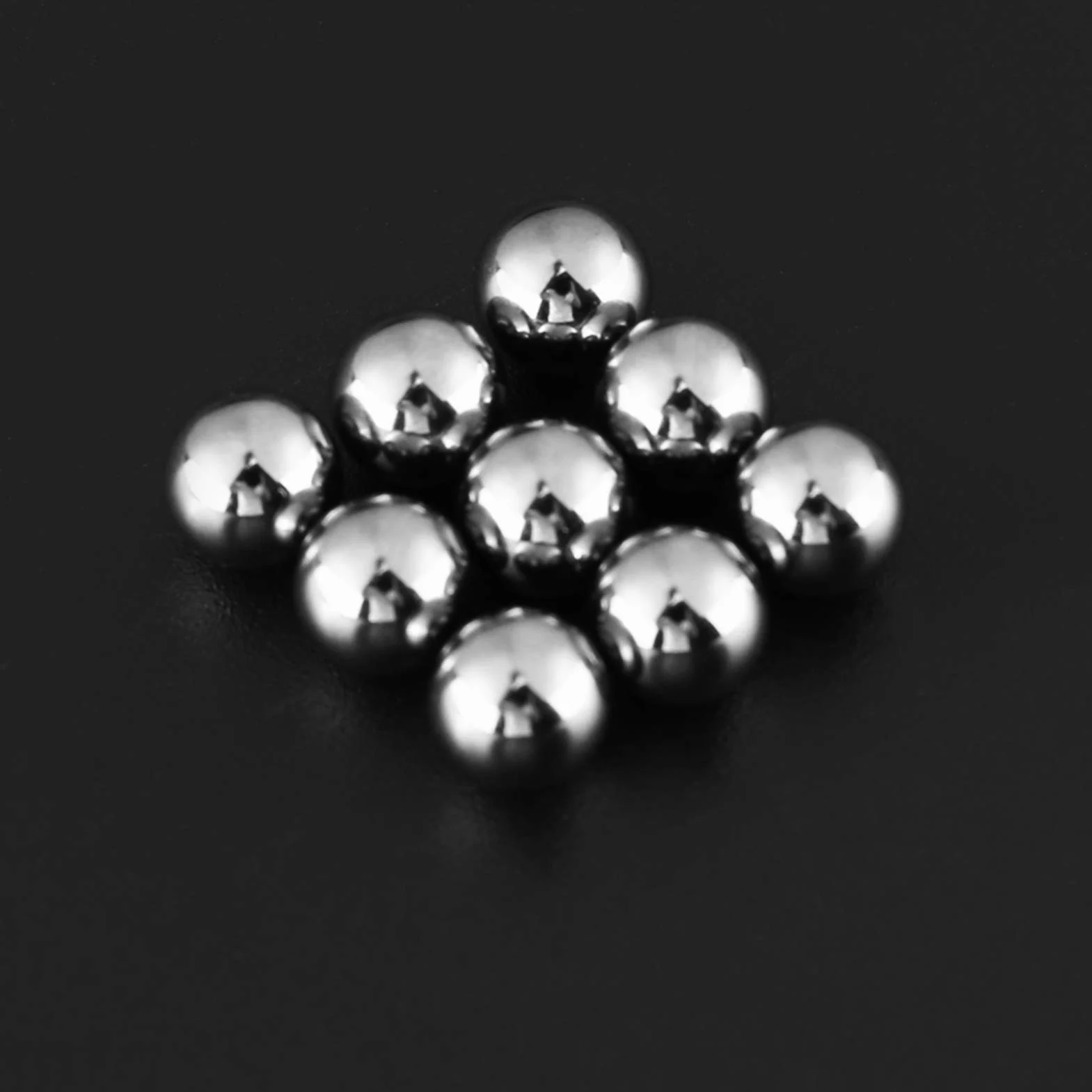 Sfere per cuscinetti, 200Pcs 6.35mm Sfere per cuscinetti industriali di precisione con diametro di 1/4 di pollice G10, acciaio