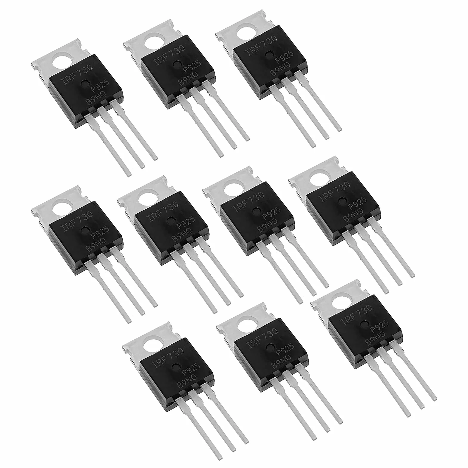 DEWIN IRF730 Kit Transistor Chip 10 Sztuk Componenti Elettronici Originali