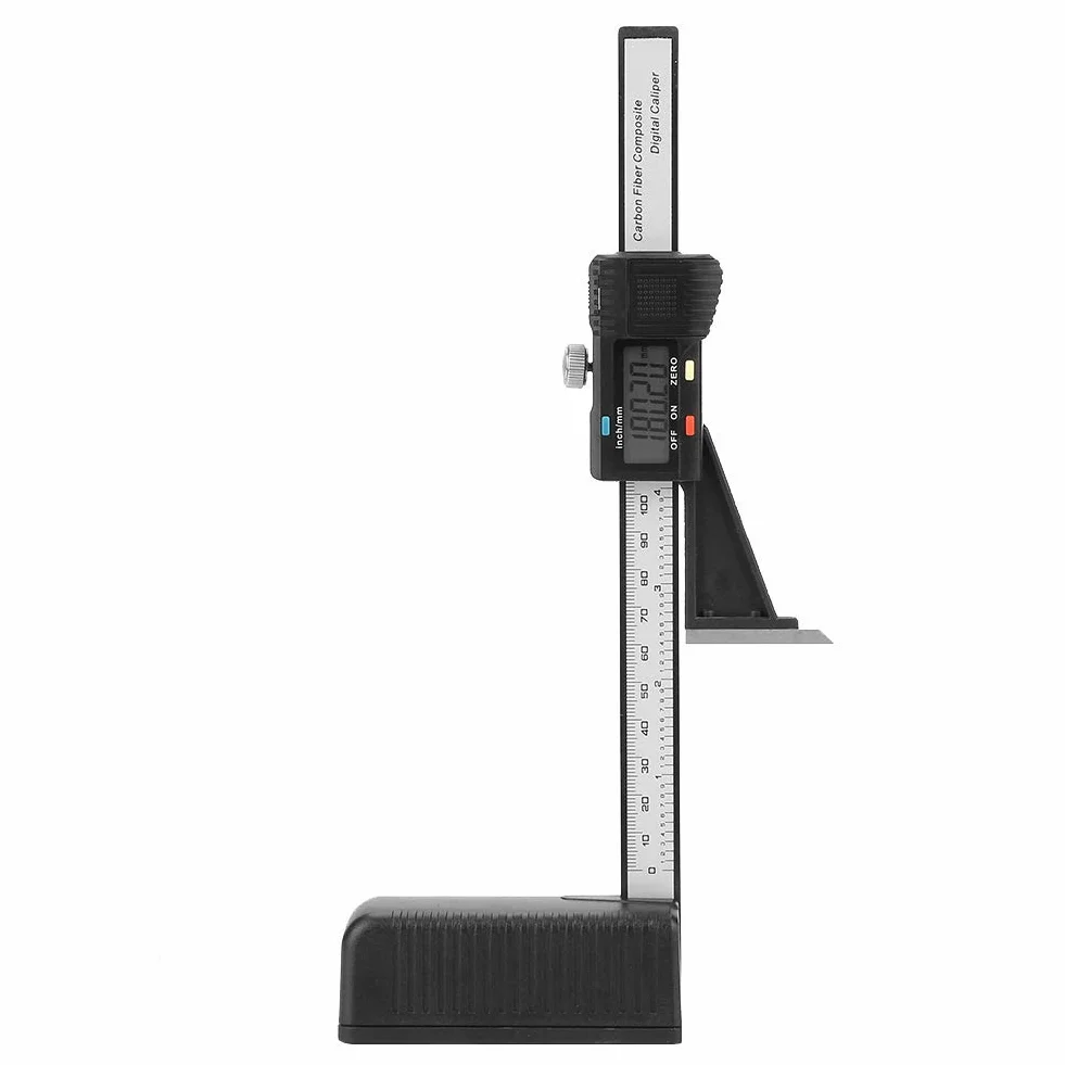 Misuratore di Altezza Digitale 150 mm, Calibro Elettronico Metrico