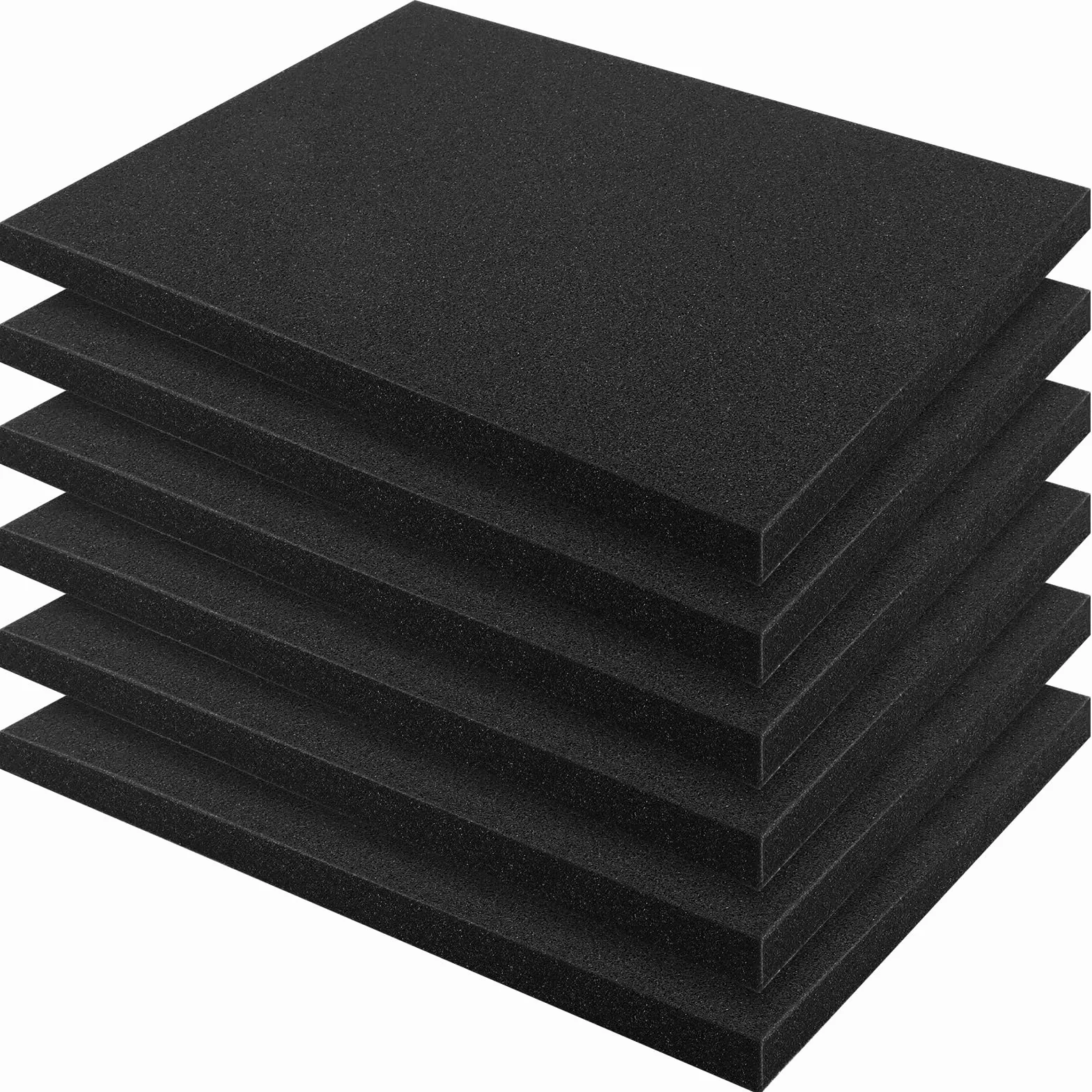 Inserti in schiuma per valigetta 400x300 mm 25 mm, 6 pezzi