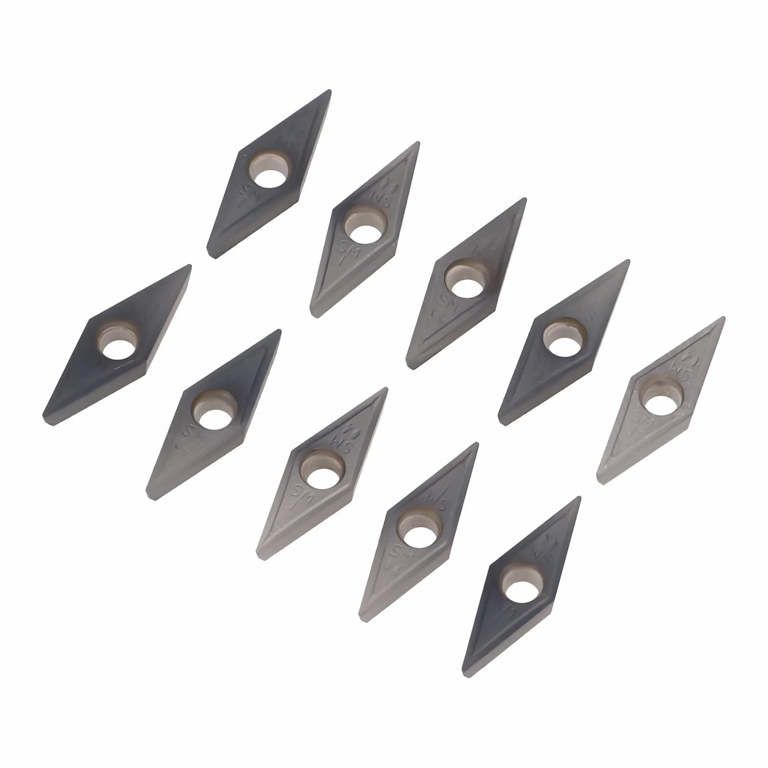 VCMT160404-SM VCMT331-SM IC907 CNC carburo inserto acciaio per SVJCR 10 pezzi