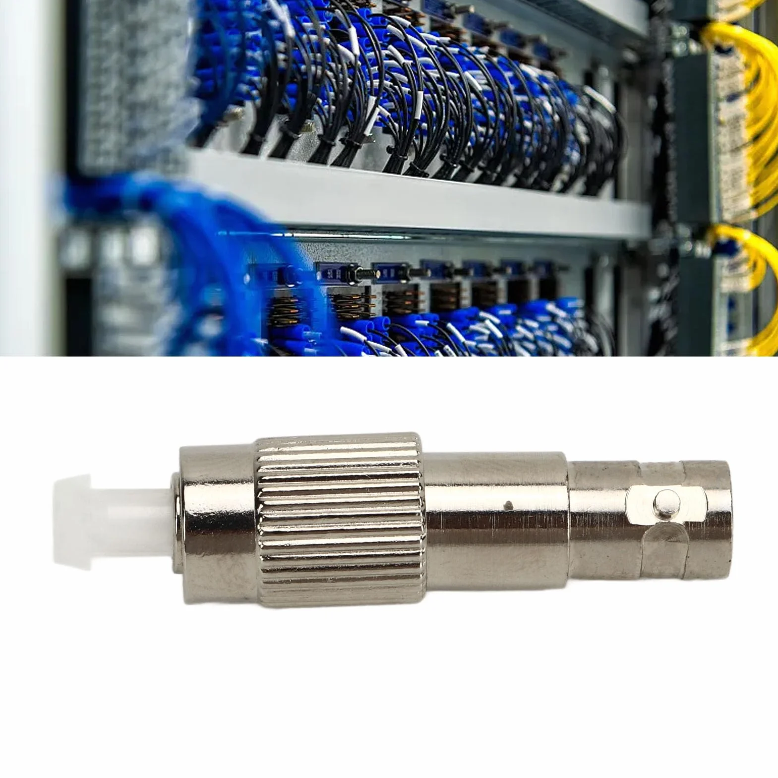 Connettore per Adattatore in Fibra, Ottica Connettore per Fibra,Fibra Ottica FC UPC a ST UPC Adattatore per Rete di Comunicazione e Rete di Accesso a Banda Larga