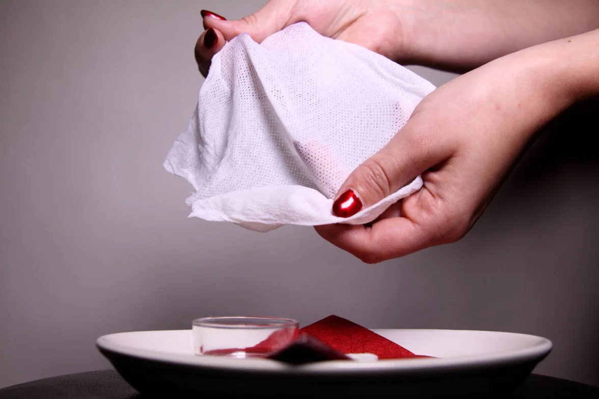 Rias Perfect Tissue 100 salviette a forma di compressa biodegradabili mini panni pressati