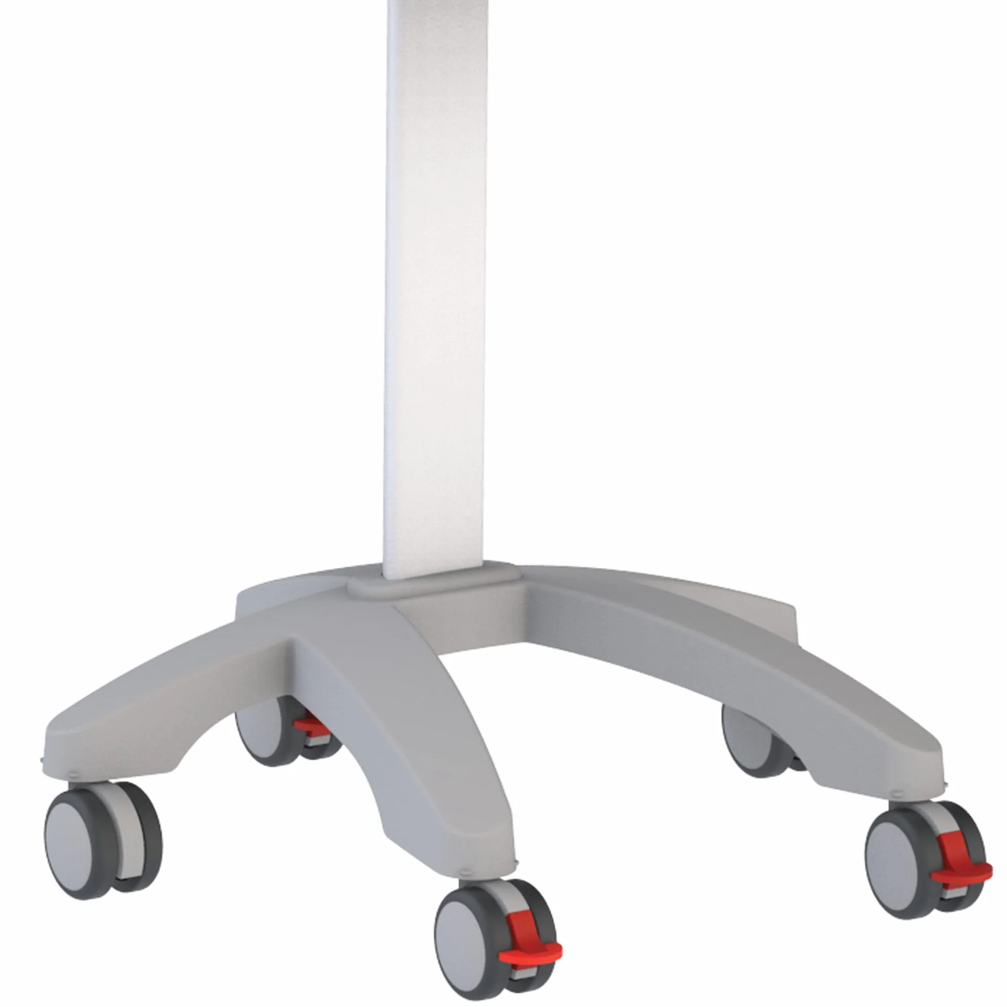 GIMA 45760 Carrello per Monitor Paziente, Richiede Piastra Adattatrice