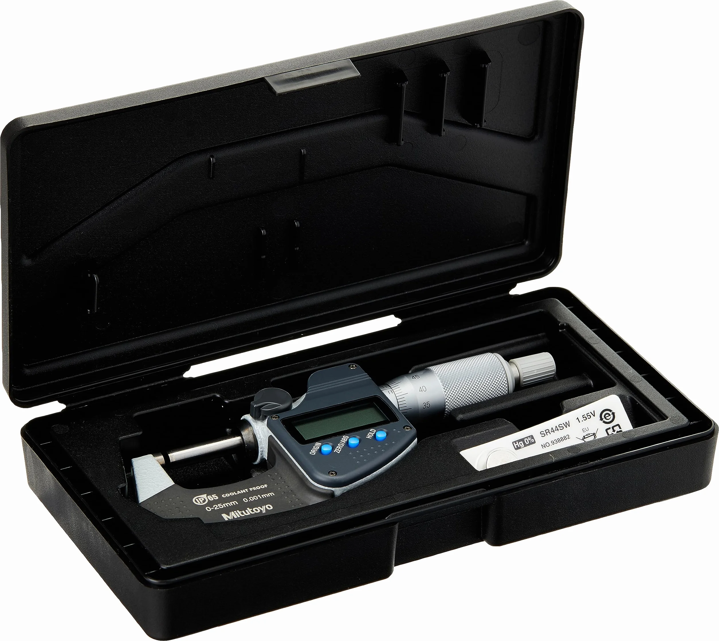 Mitutoyo 293-240-30 Micrometro digitale ABS MDC-25PX 0-25 mm 0,001 mm IP65