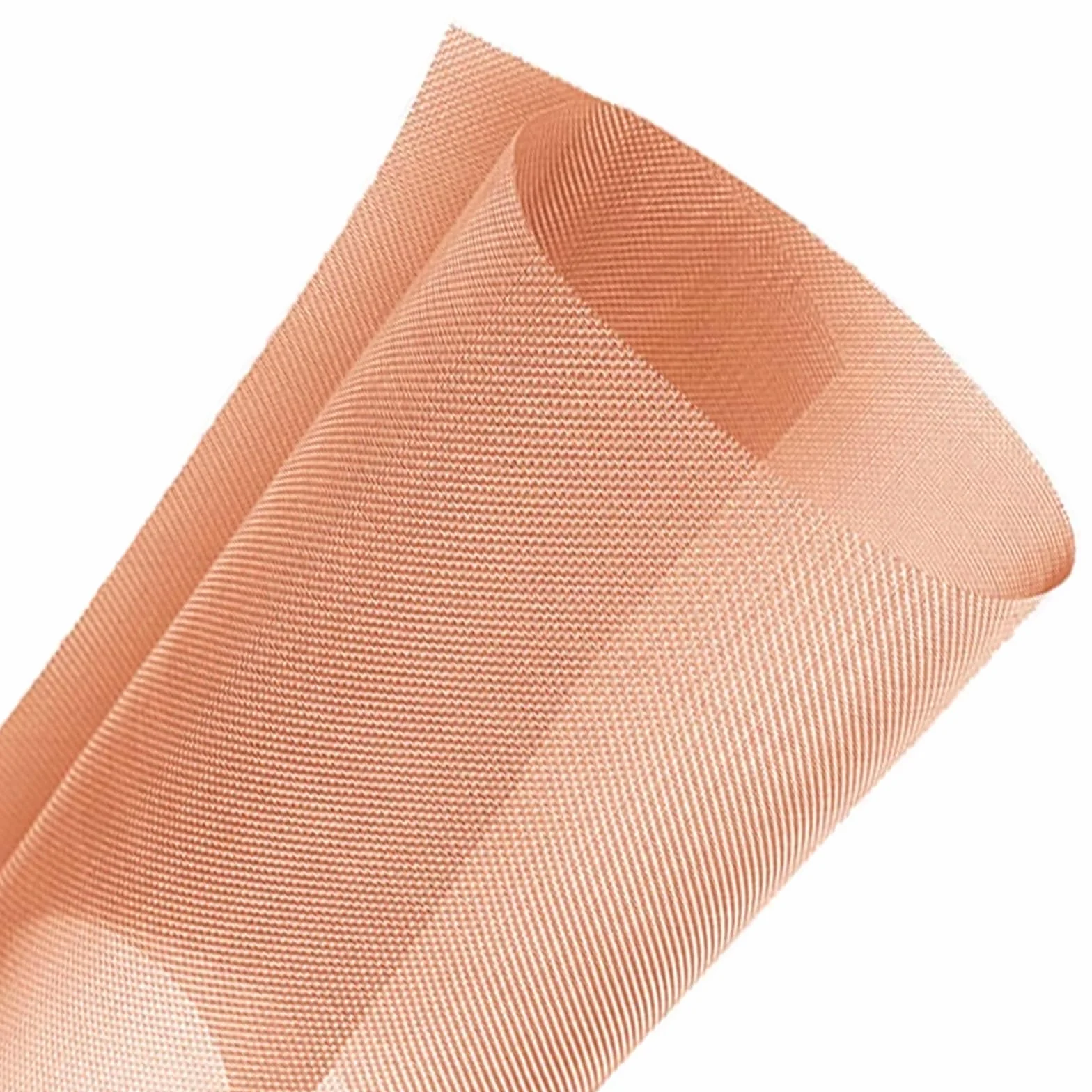 Puro Rame Treccia Filo Intrecciato 40 Mesh 30x150cm Tessuto Filtrante Antistatico