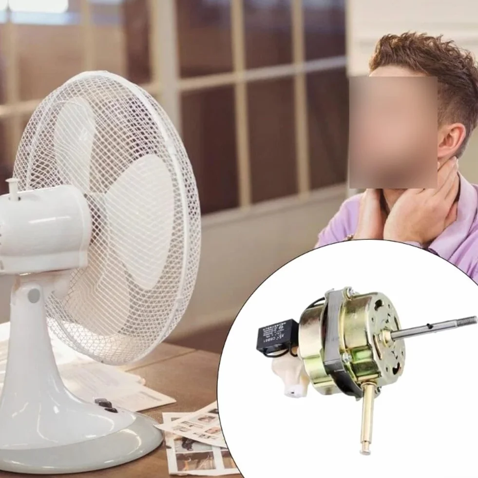 Motore elettrico regolabile del ventilatore a 3 velocità progettato per prestazioni durature e funzionamento silenzioso