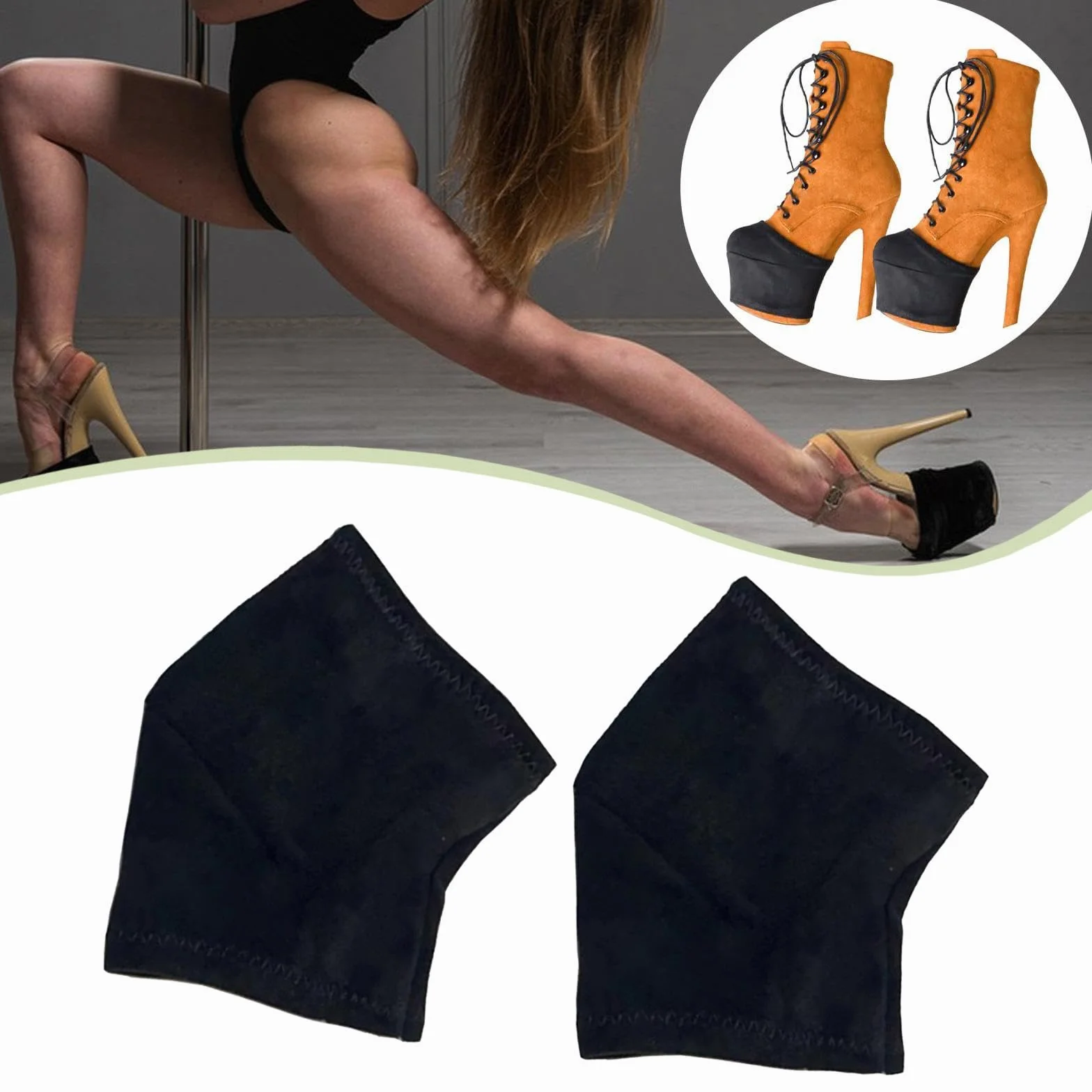 Scarpe da Pole Dance Professionale XXL con Calzini e Accessori