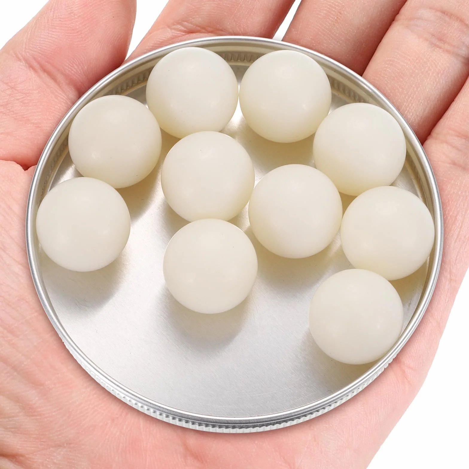 QUARKZMAN Sfere in Plastica Solido Nylon 3/4" 19.05mm Mini Precisione