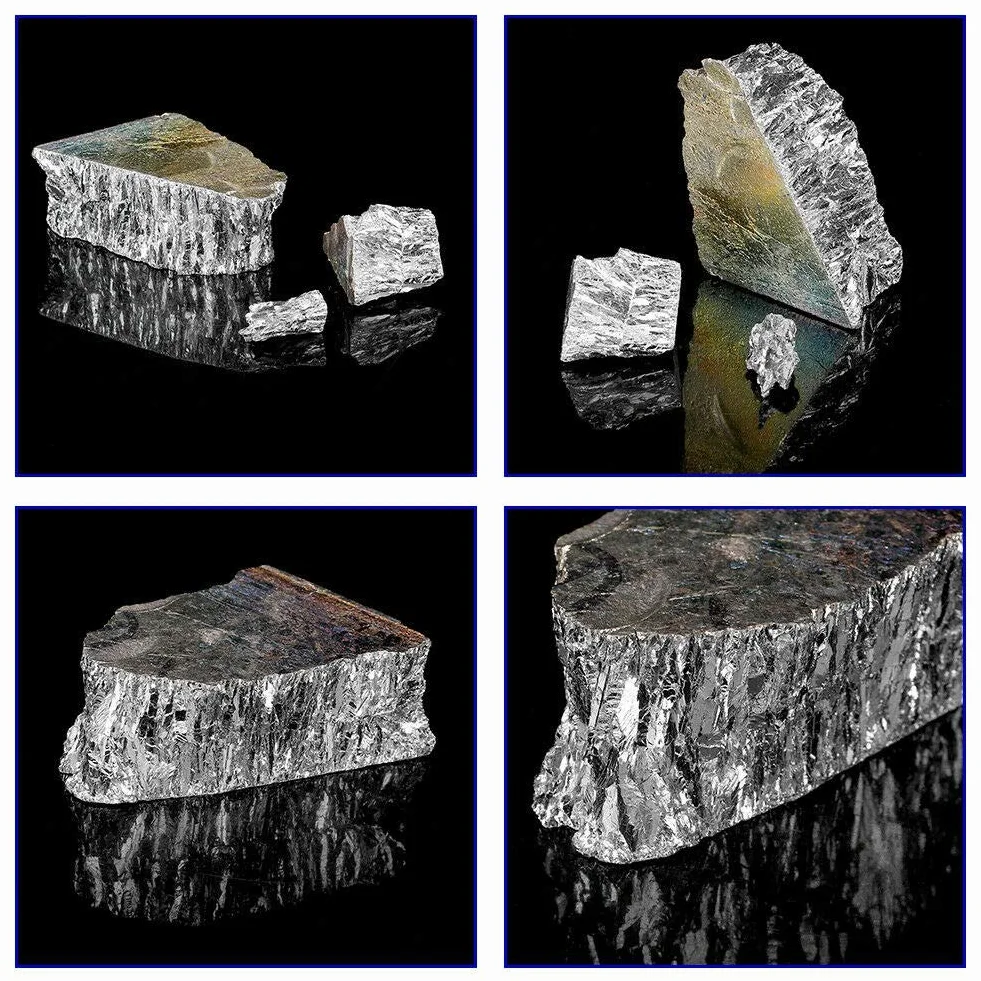 Bismuto Metallo 99,99% Puro 1KG Crystal Fr Making Crystals Pesca Esche