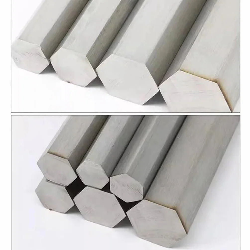 Barra Esagonale In Acciaio Inox 304, Asta Esagonale Da 500 Mm Di Lunghezza, Lato Opposto 5-60 Mm, Asta Solida In Metallo, 1 Pezzo(27mm)