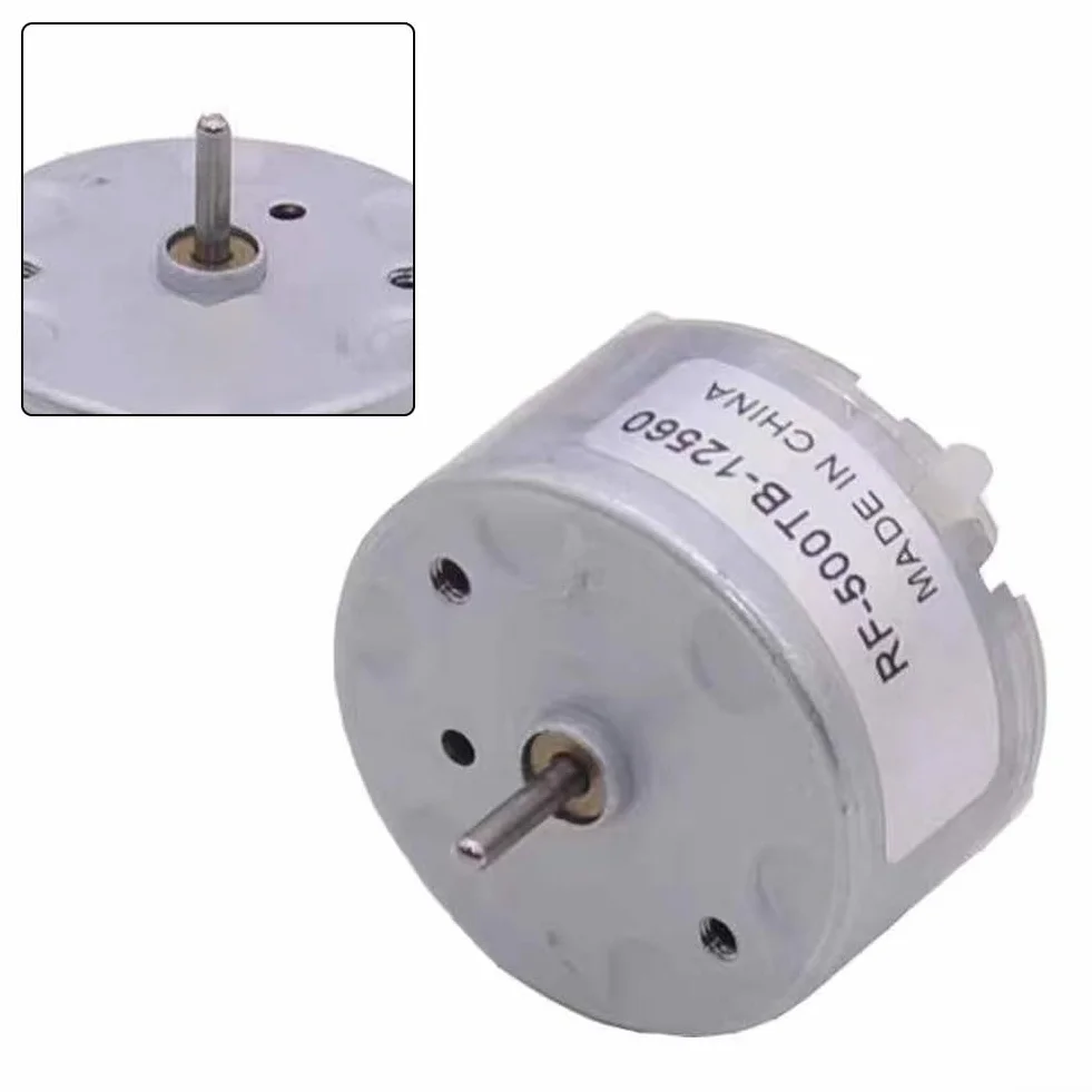 Motore DC RF 500TB 12560 per dispositivi di allarme e macchine spray, ampia compatibilità di tensione (3 V 12 V), prestazioni di funzionamento fluido