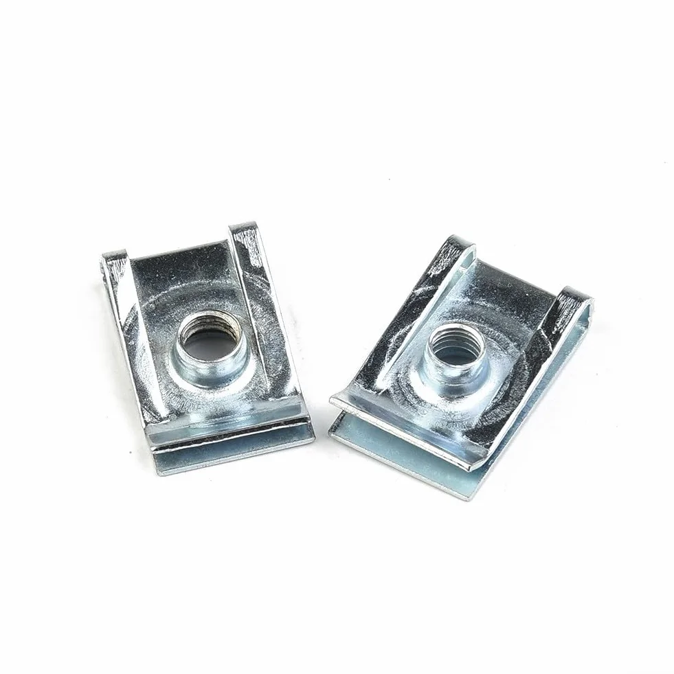 Dadi a molla per pannello carenatura clip U M5 M6 10 pezzi