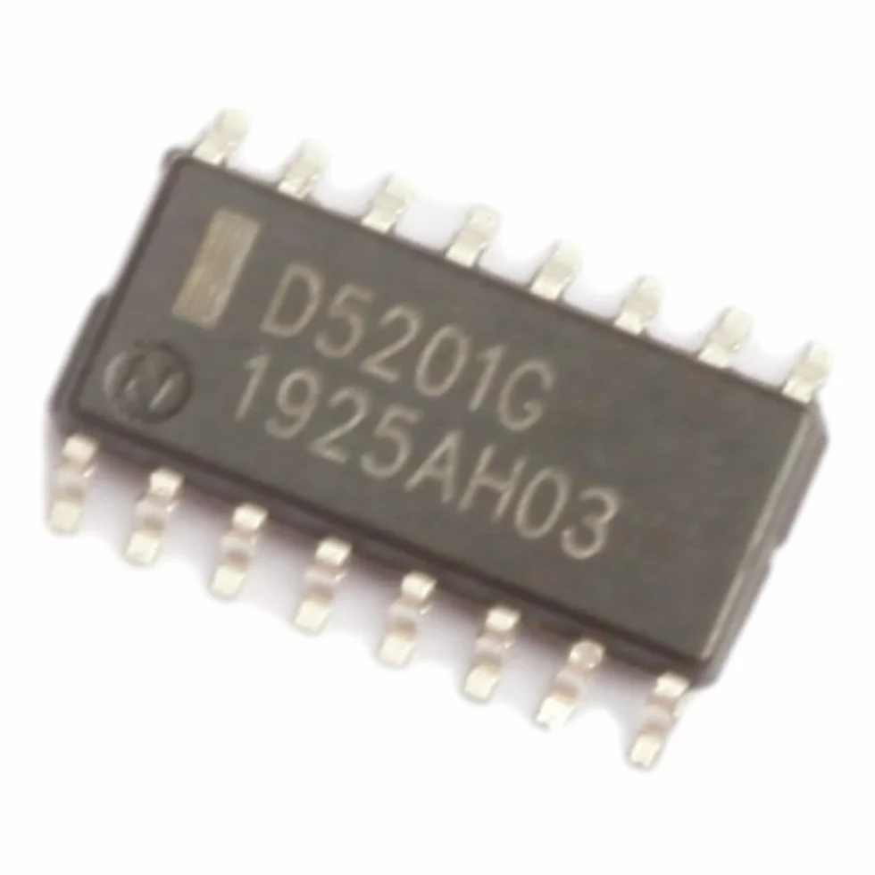 5 pezzi UPD5201G SOP-16 UPD5201 D5201G C-mos Quad Spst IC Chip