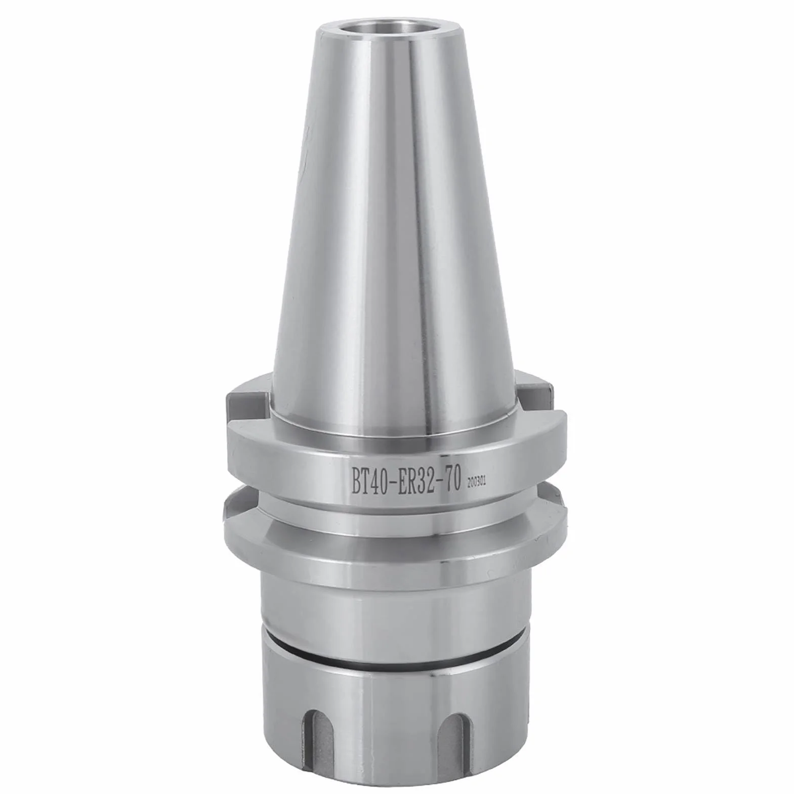 70 mm/2,8 pollici BT40-ER32-70 Portautensili per mandrino portautensili Portautensili ad alta precisione per tornio in acciaio legato 40cr per fresatrici CNC
