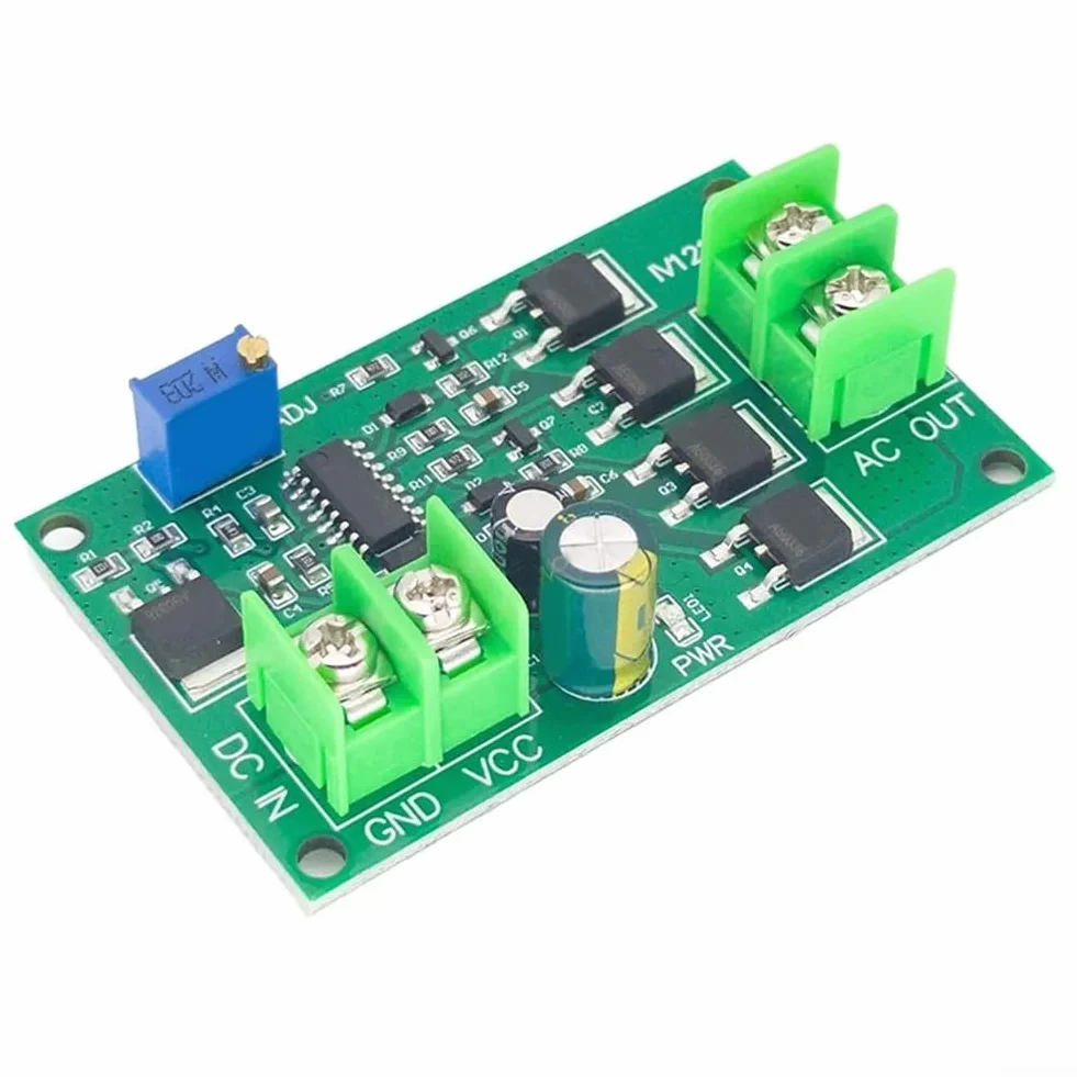 DC 12V A AC 12V 200W 50Hz Modulo Inverter onda Quadrata Per Conversione di Potenza A Basso Carico E Scopi di Test Funzionali