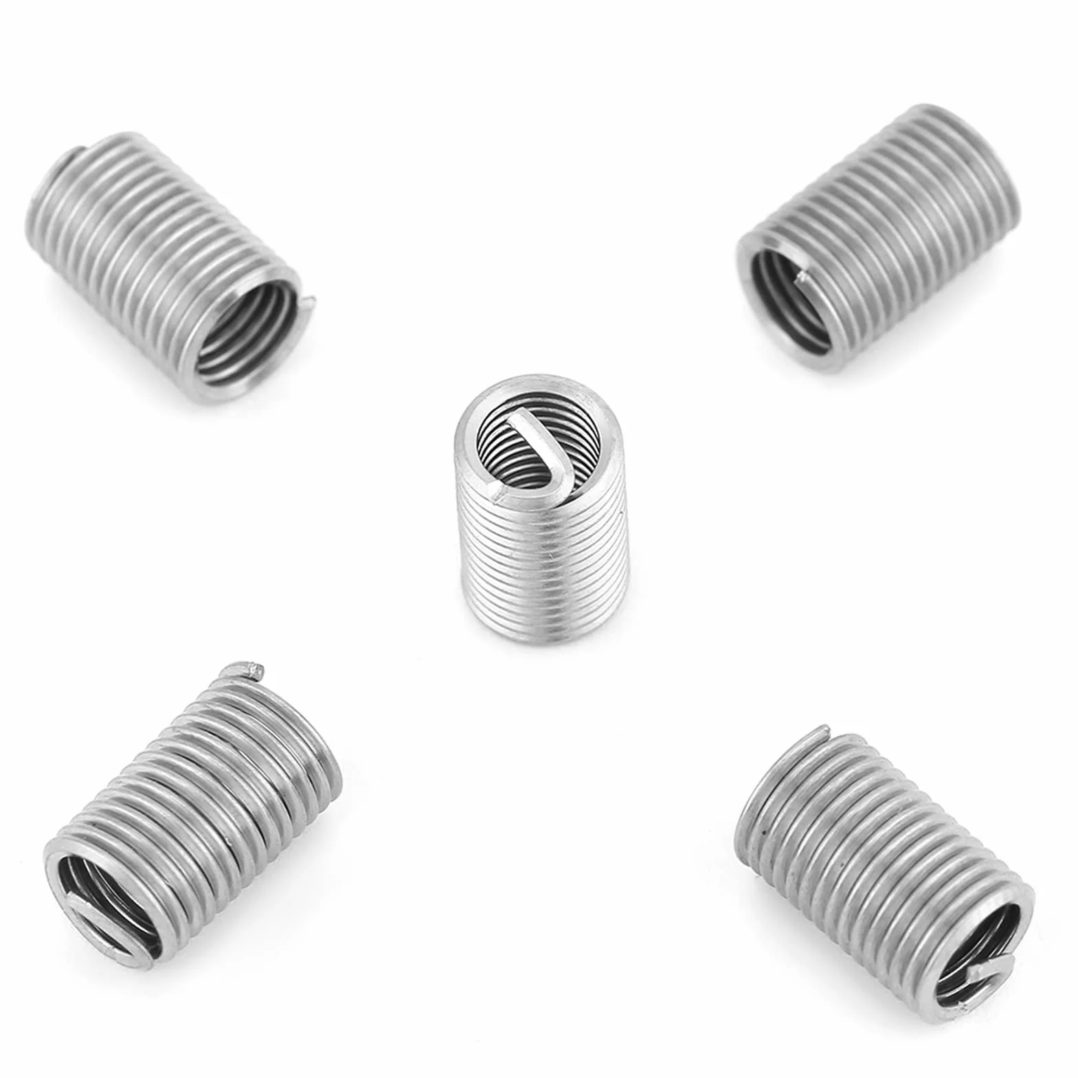 Inserti Filettati M6 x 1,0 Acciaio Inossidabile SS304 Kit Riparazione Filo 50 Pezzi
