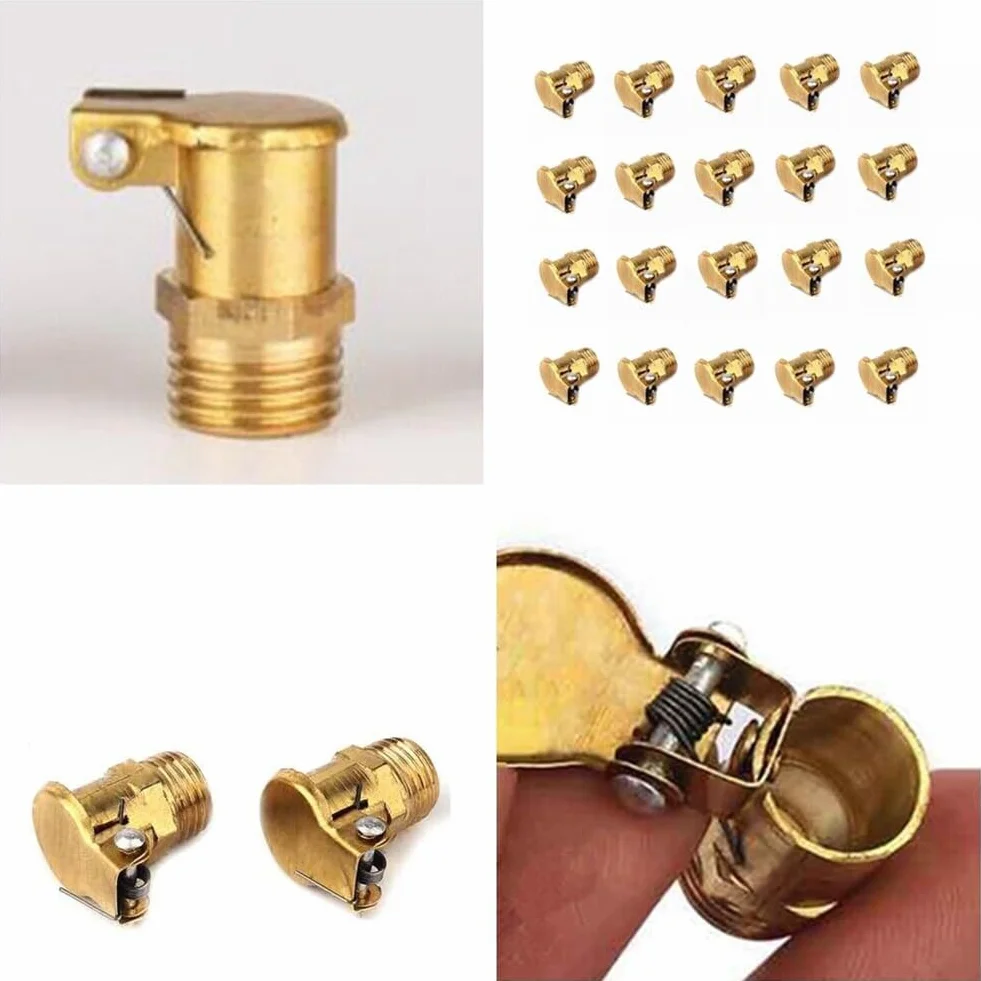 Oliatore a molla M6 x 1 mm in ottone 20 pezzi per Hit Miss Engine
