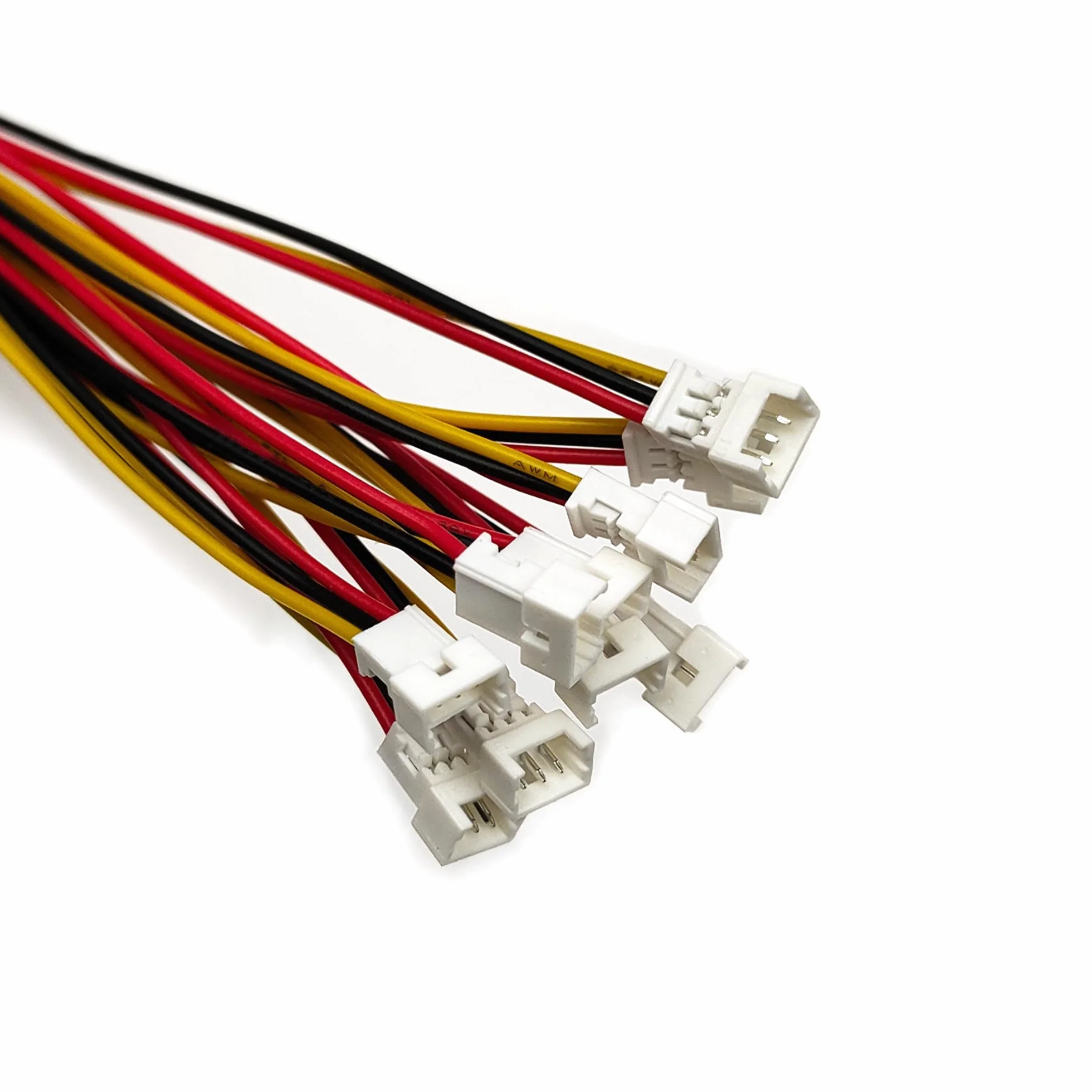 10 paia di connettori JST da 1,25 mm, 3 pin, connettore micro maschio e femmina con cavo UL1571-26AWG da 100 mm