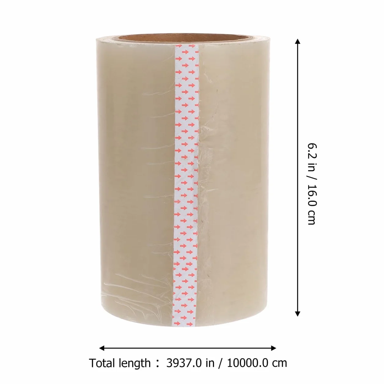 Holibanna 100M Pellicola Scarpe Automatico per Distributore Copriscarpe Monouso 1 Rotolo 6.2 x 2.75 in