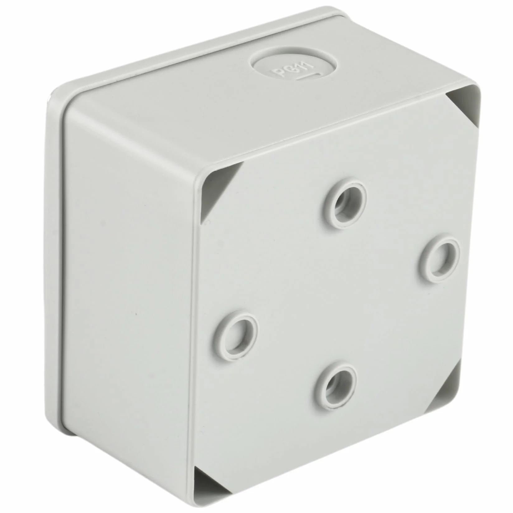 Heschen Interruttore selettore universale rotativo, SZW26-20/D202.2D, 660V 20A, 3 posizioni On-Off-On, 2 fasi 8 terminali, con scatola esterna interruttore master (Scatola più grande)