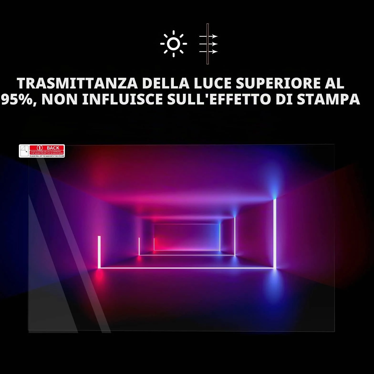 KOYOFEI 5PCS Pellicola Protettiva per Schermo Anycubic Photon Mono M7 Pro, Proteggi Schermo per Stampanti 3D LCD Resina