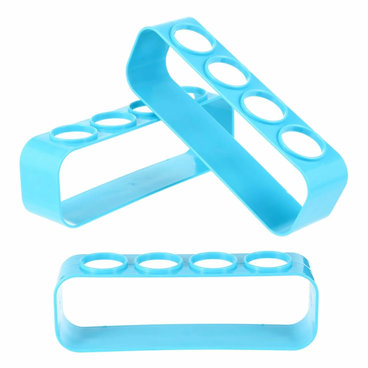 Provette Pratico in Pvc da Laboratorio per Laboratori Pezzi 3 e Supporto Resistente Design Semplice e Funzionale Aule di Scienze