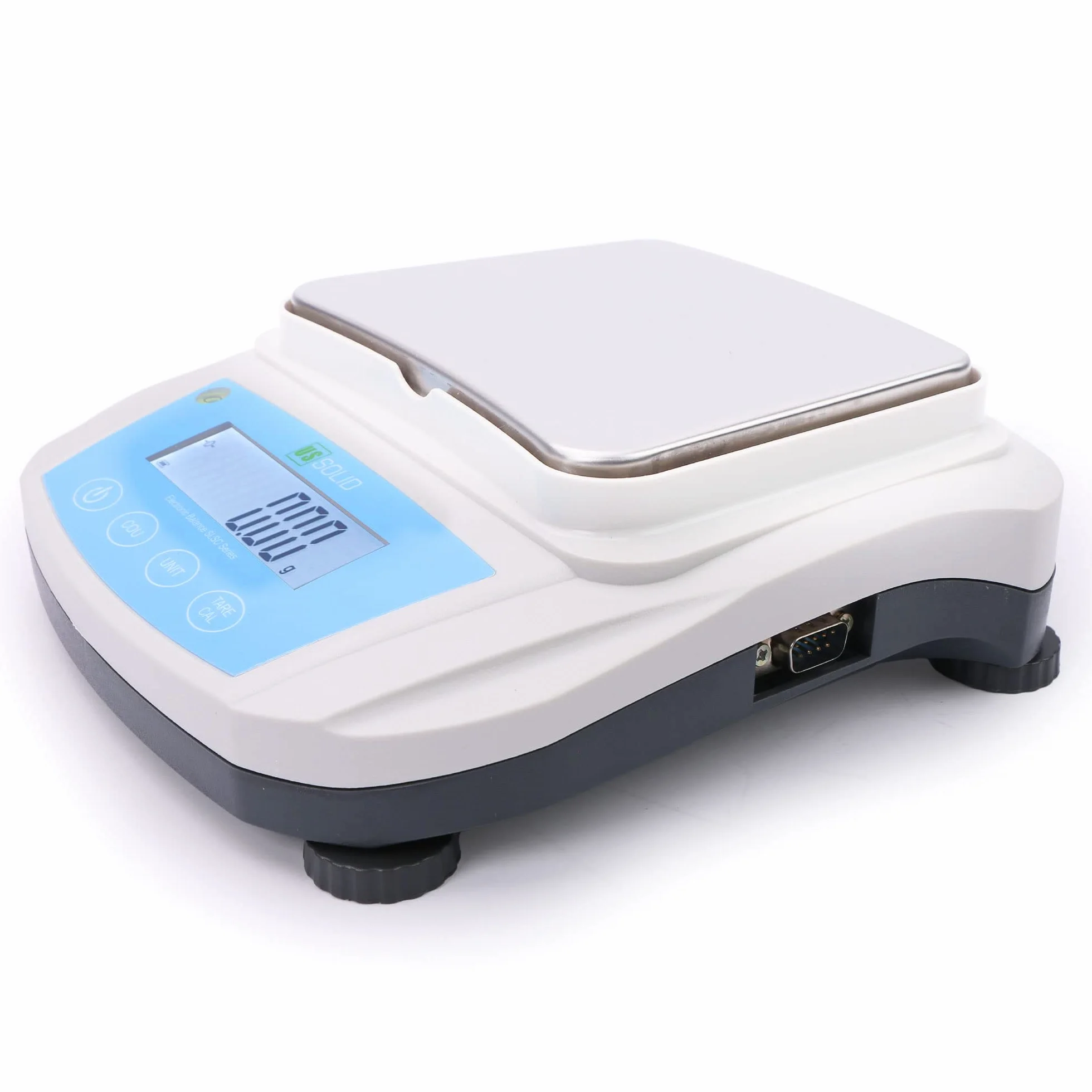 U.S. Solid Bilancia di precisione da laboratorio, 3200 g x 0,01 g, interfaccia RS232, AC100 V-240 V/4 x DC1,5 V