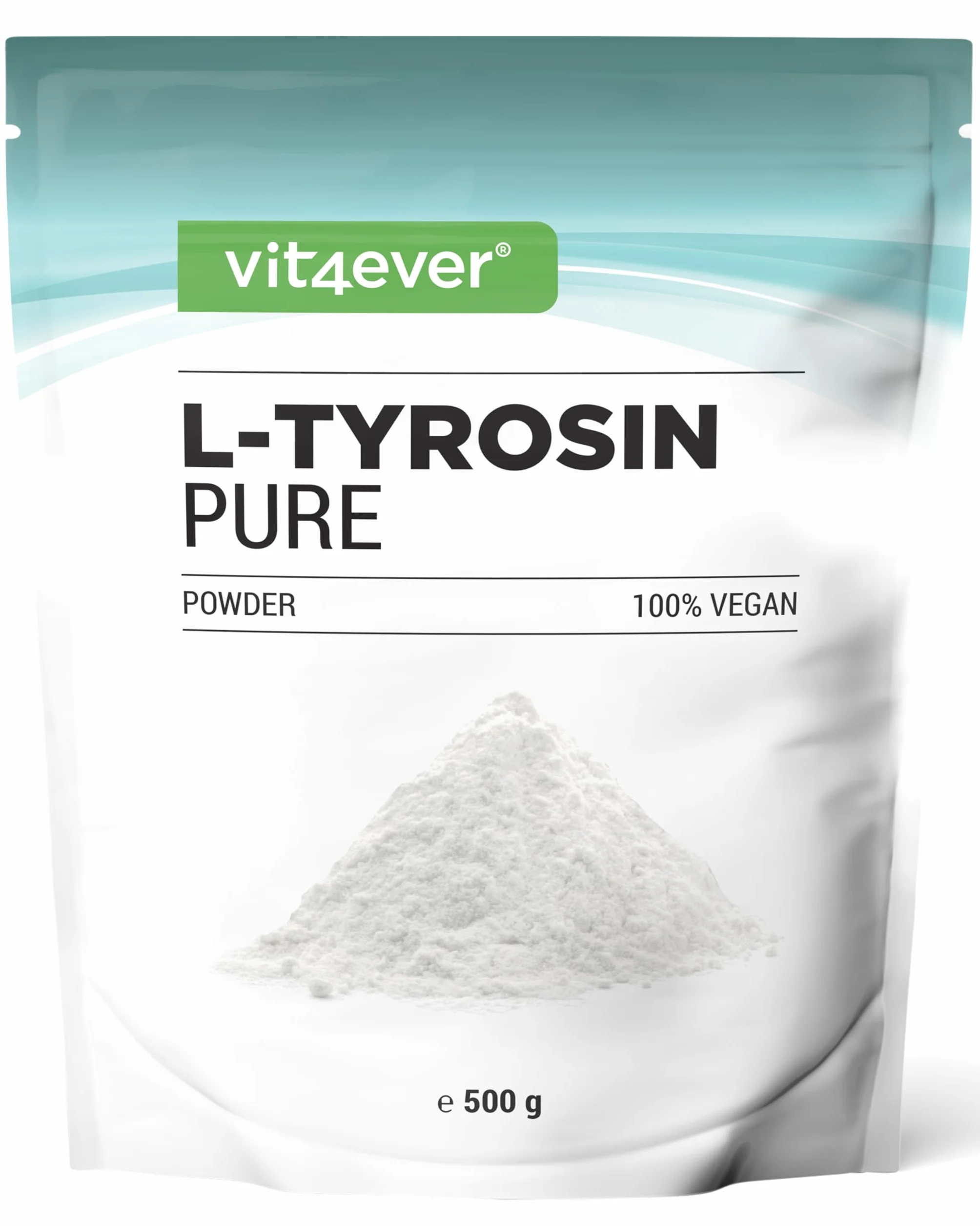 L-Tirosina 500 g Polvere Amminoacido Puro Vegan 333 Porzioni