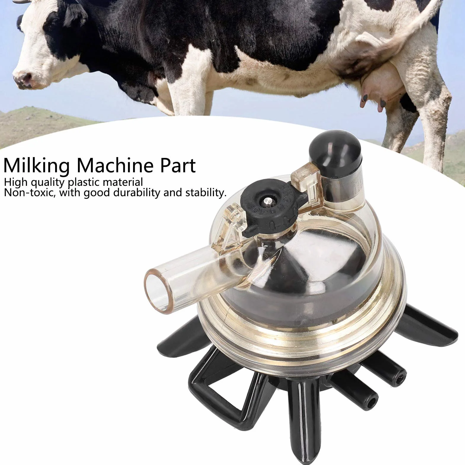 Mucca Capra Artiglio di Mungitura 150ml Portatile Stazione Mungitrice Macchina Collettore di Latte per Capre e Pecore