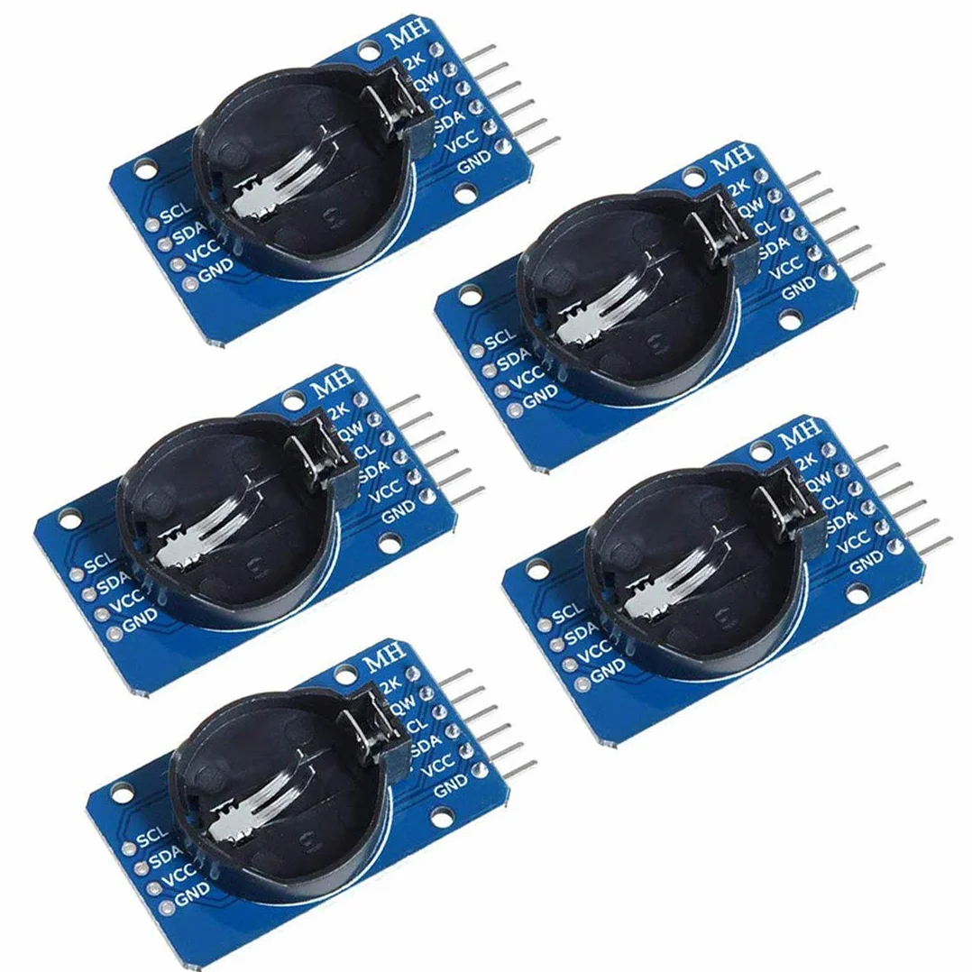 Hailege 5pcs DS3231 Modulo orologio AT24C32 Modulo orologio in tempo reale IIC Modulo RTC senza batteria