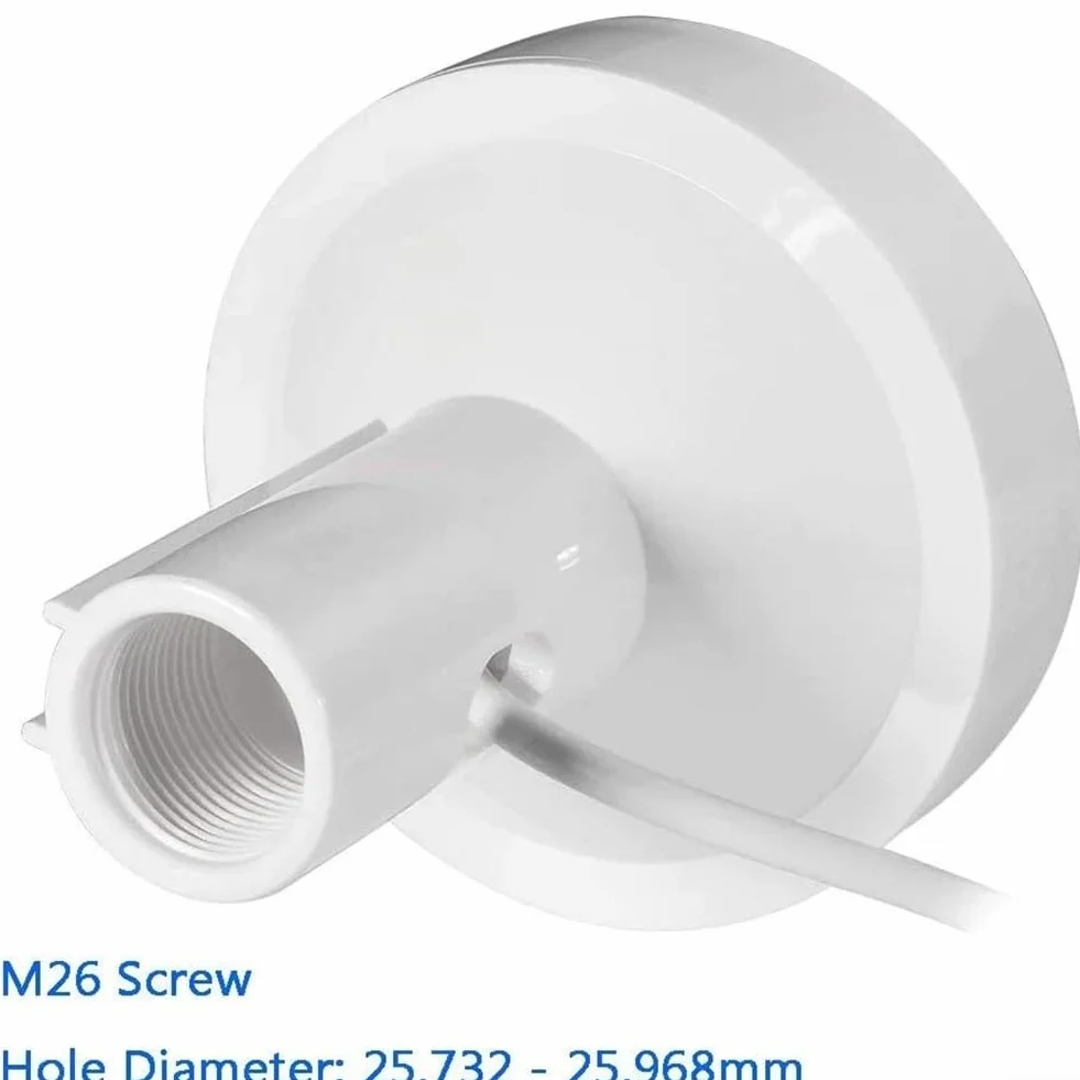 Antenna esterna GPS per barca con cavo da 510 m, connettori maschio BNC/TNC compatibile con la maggior parte dei dispositivi di navigazione marina (5 m)