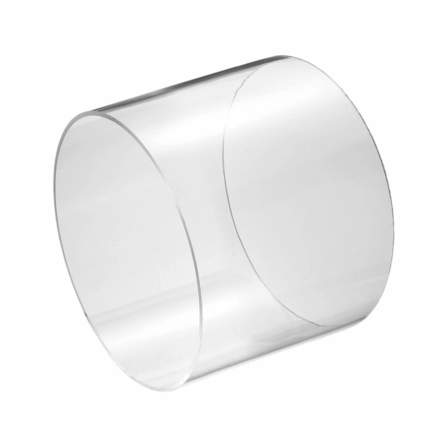 Tubo in Acrilico Rigido Trasparente 4" 143 mm DI x 150 mm DE Policarbonato per Idraulica Acquari Fai Da Te
